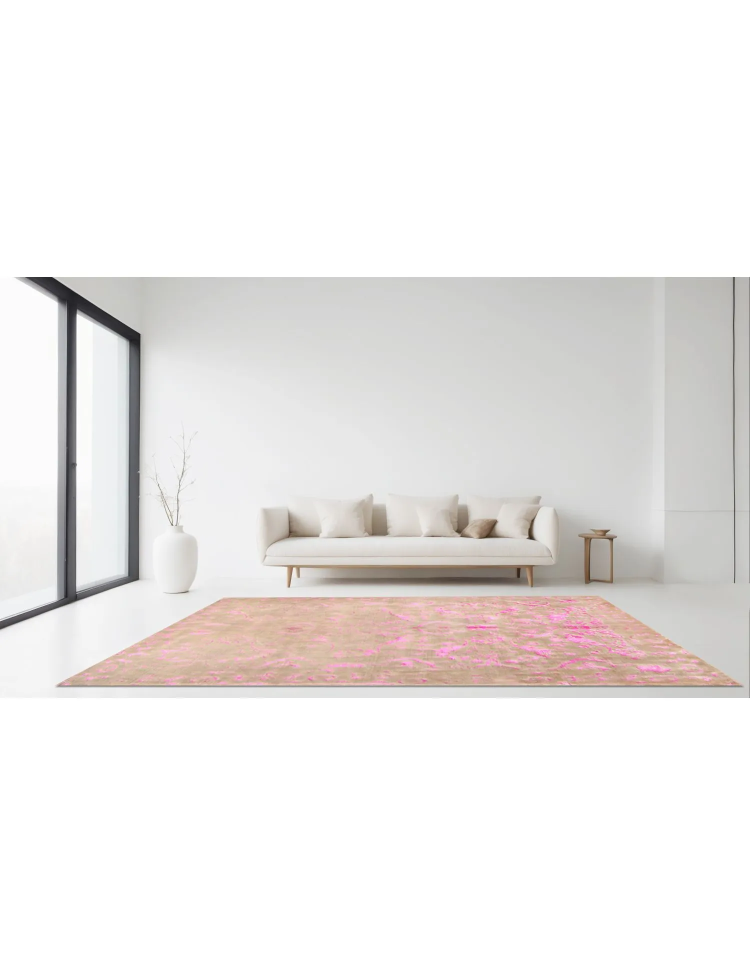 Soba  rose  290 x 205 cm