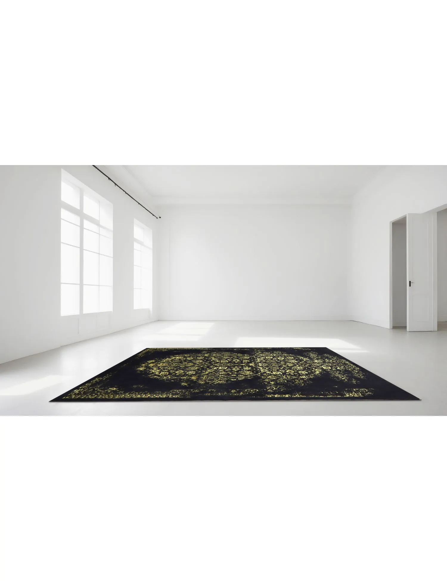 Soba  black  232 x 170 cm