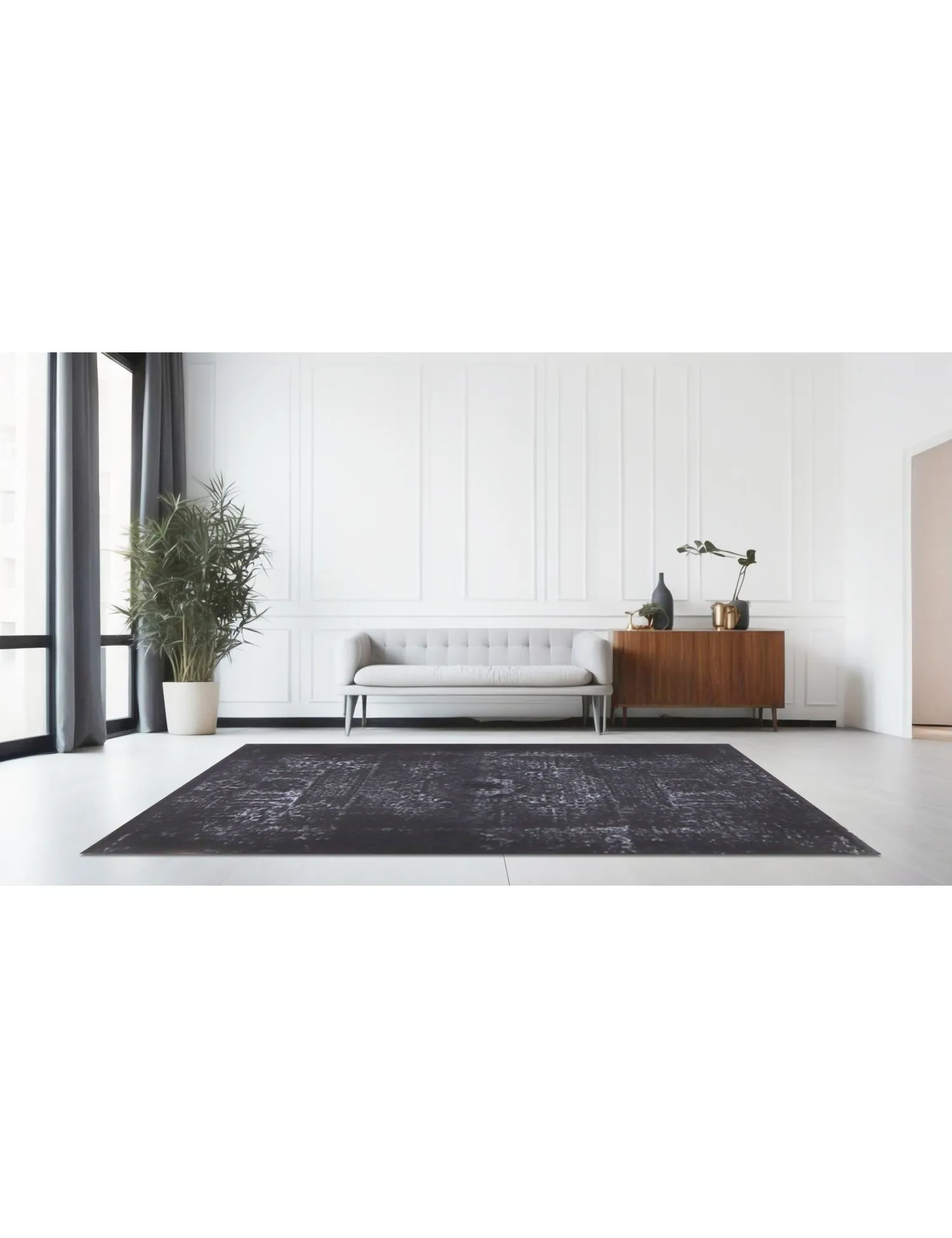 Soba  black  150 x 96 cm