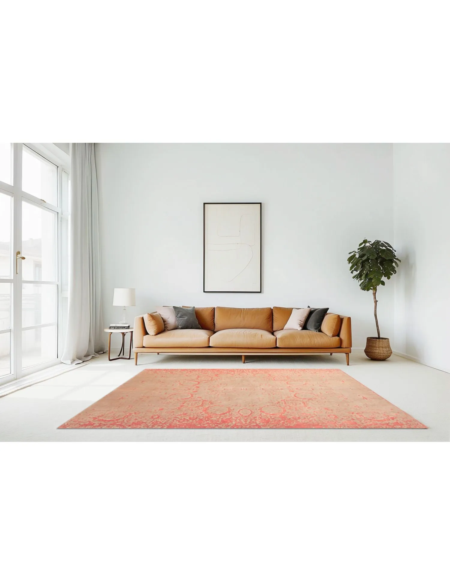 Soba  orange  236 x 175 cm