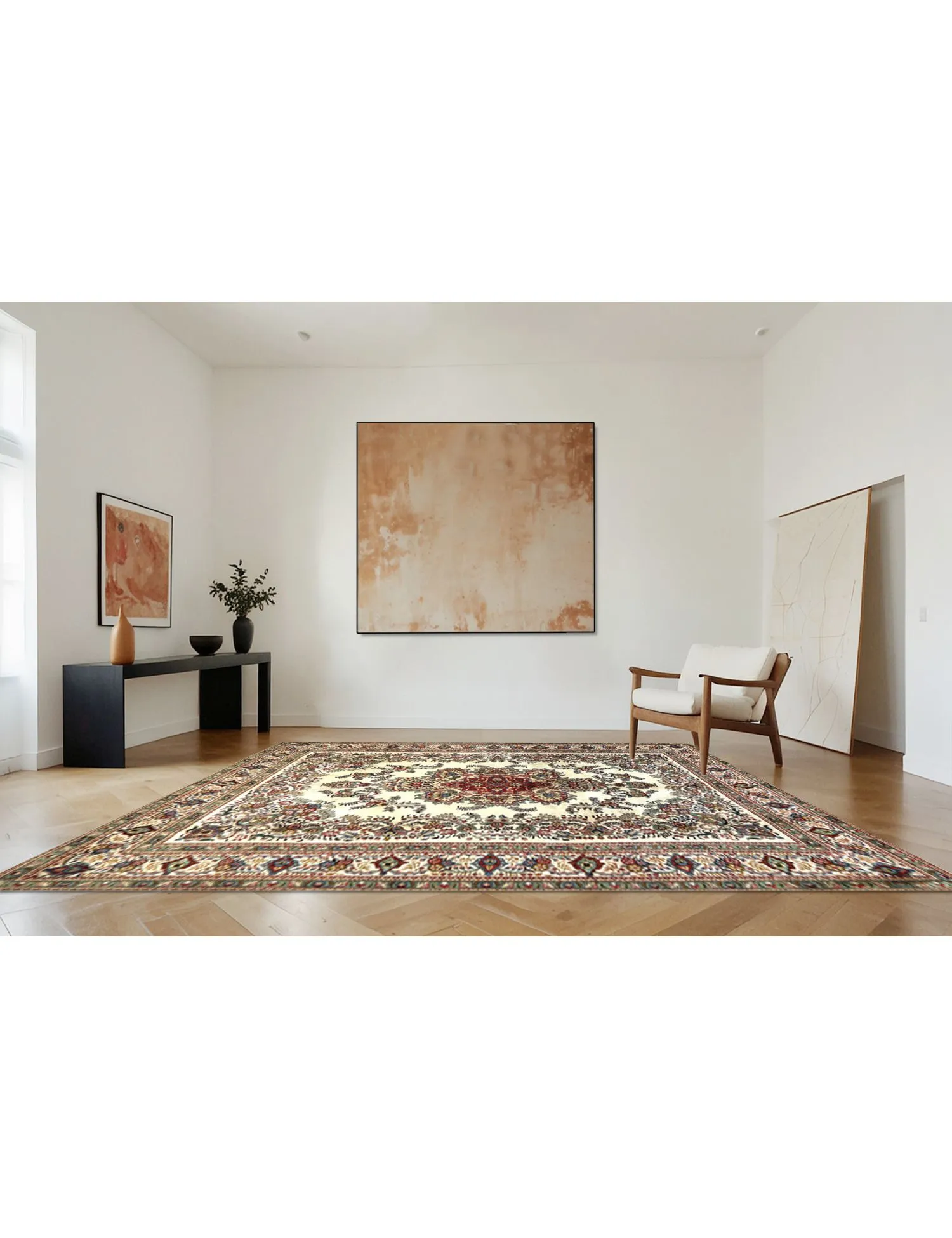 Tabriz Patina  beige   402 x 294 cm