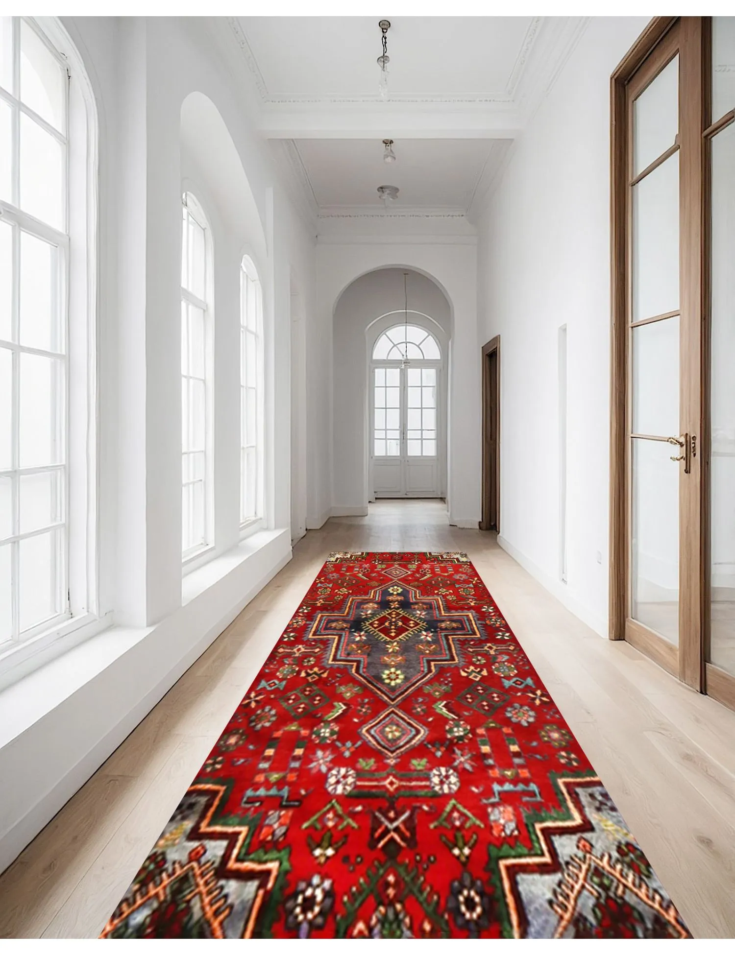 Hamadan Patina  rojo  171 x 83 cm