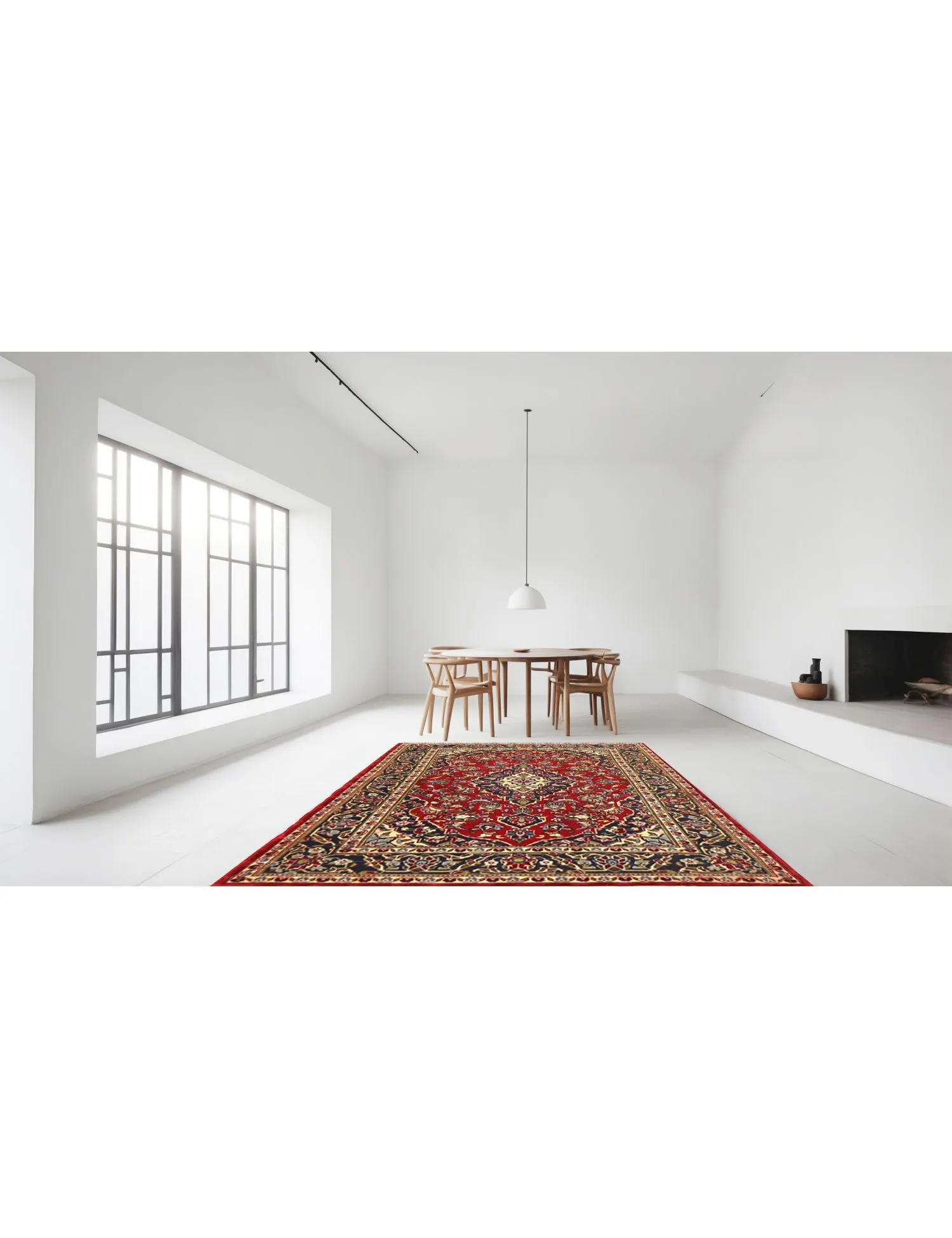 Ardakan Patina  rojo  184 x 107 cm