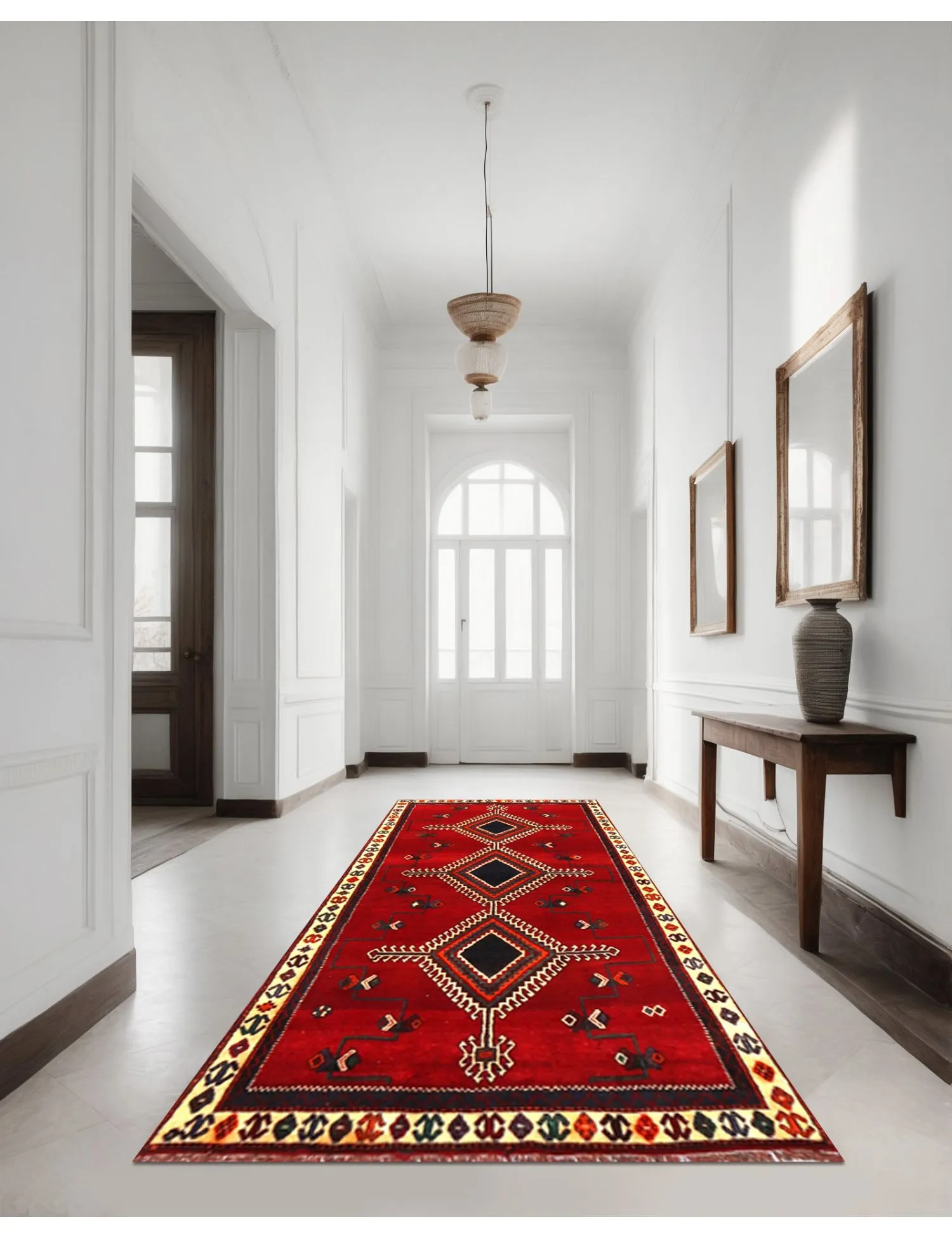 SHIRAZ Patina  rød  225 x 116 cm