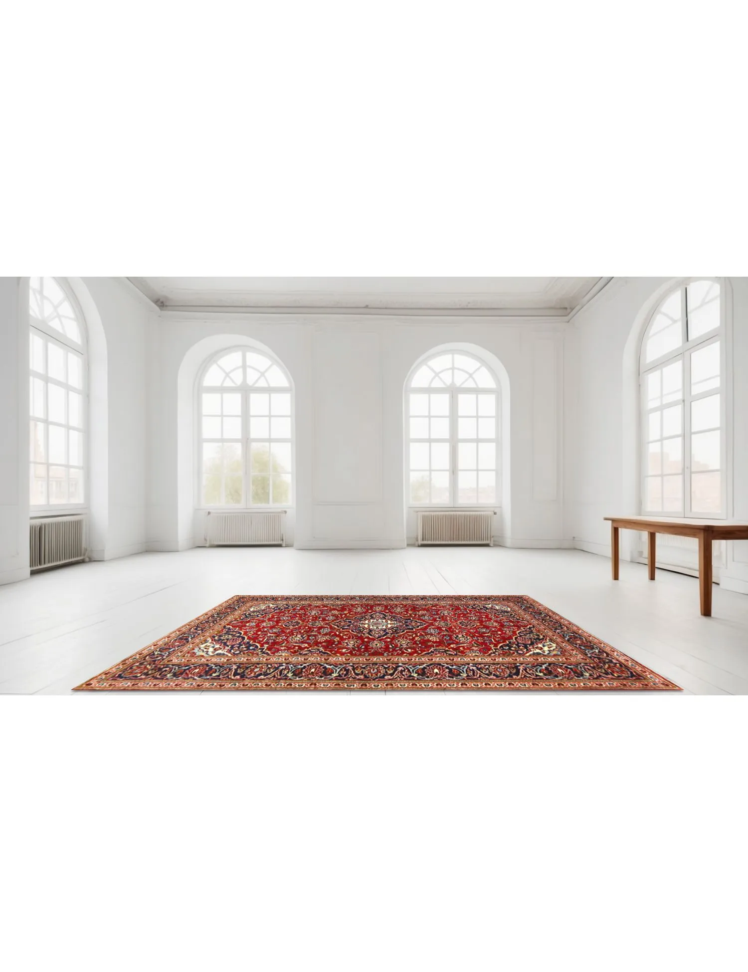 Ardakan Patina  rouge  240 x 155 cm