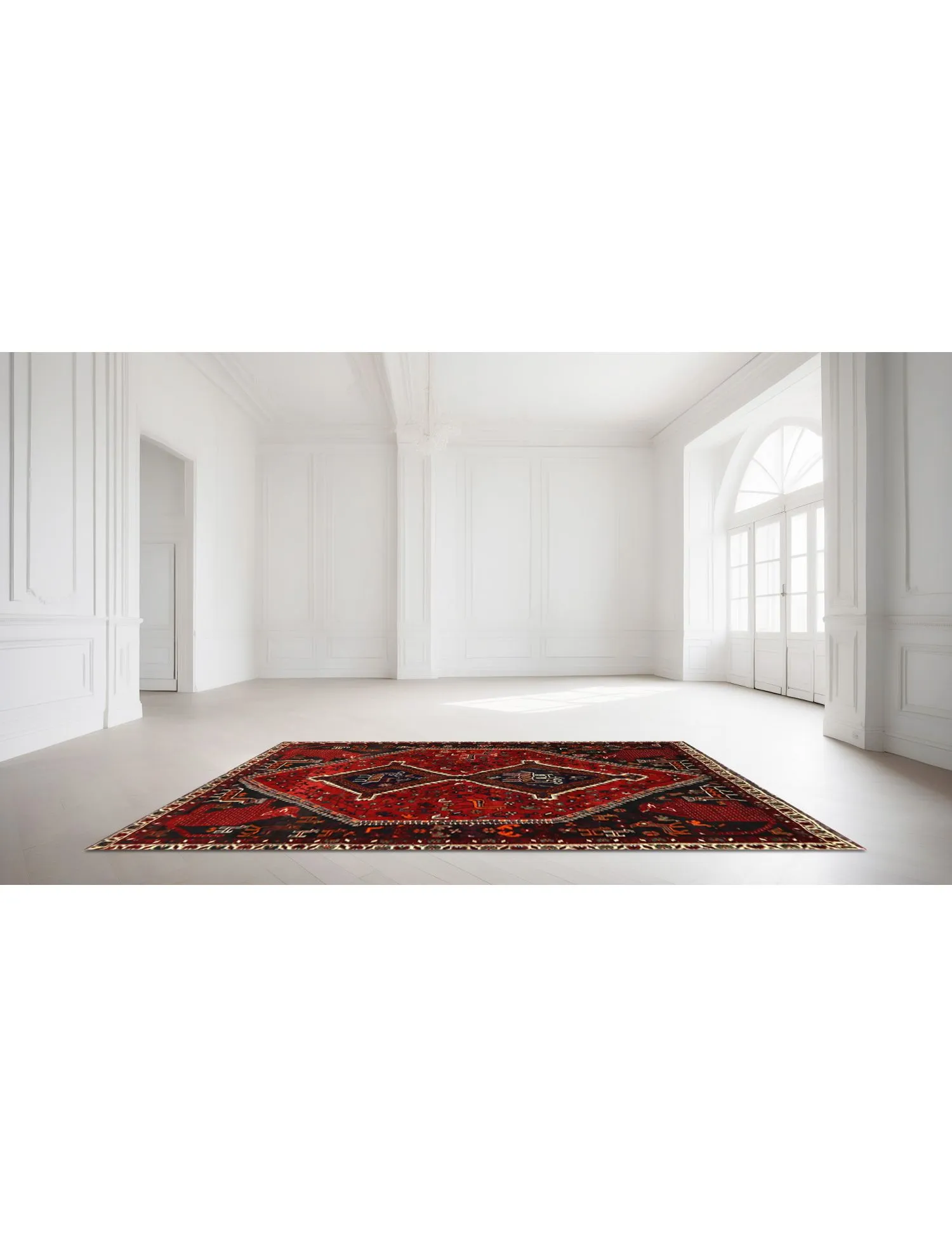 Shiraz  rouge  230 x 160 cm