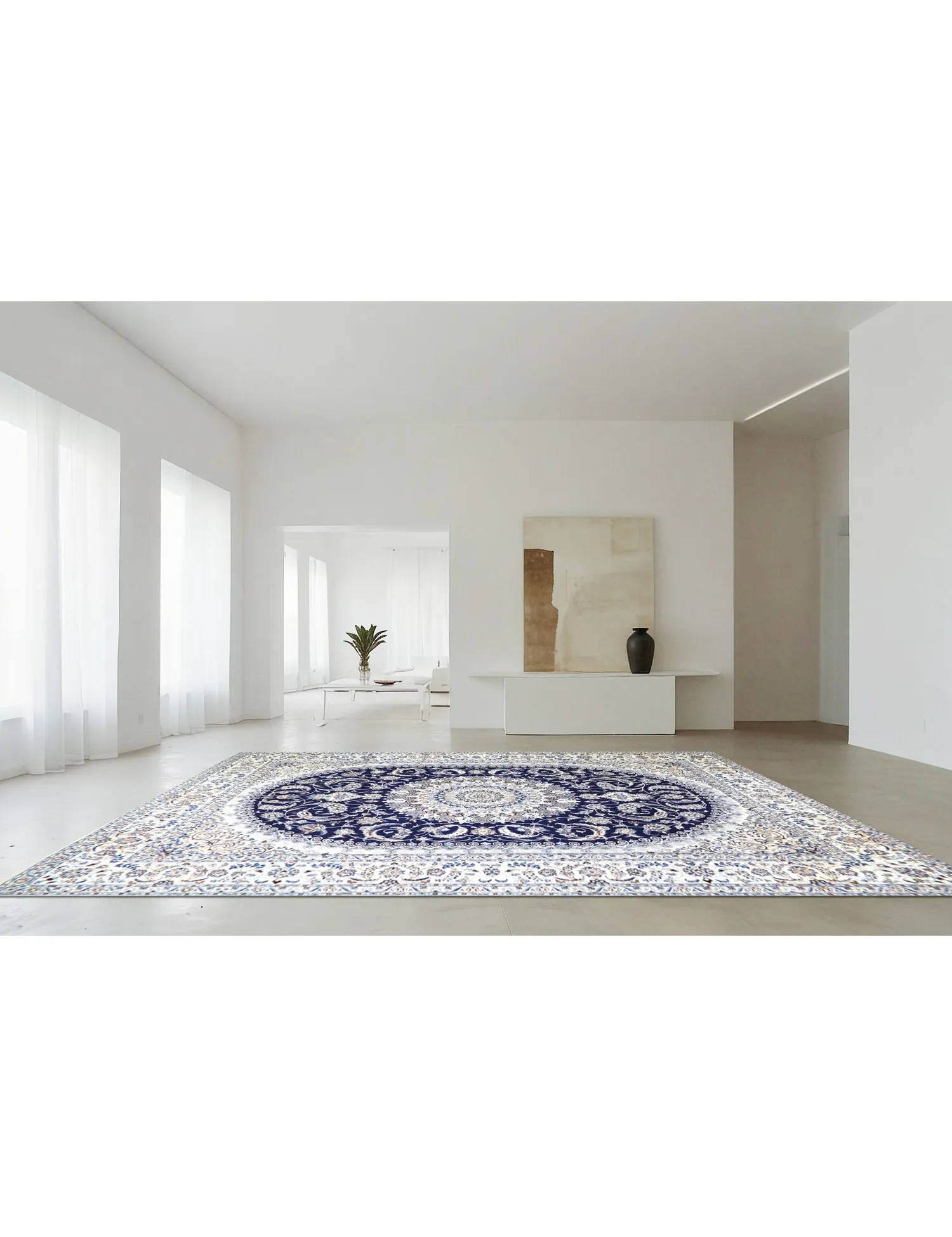 Nain  bleu  485 x 384 cm