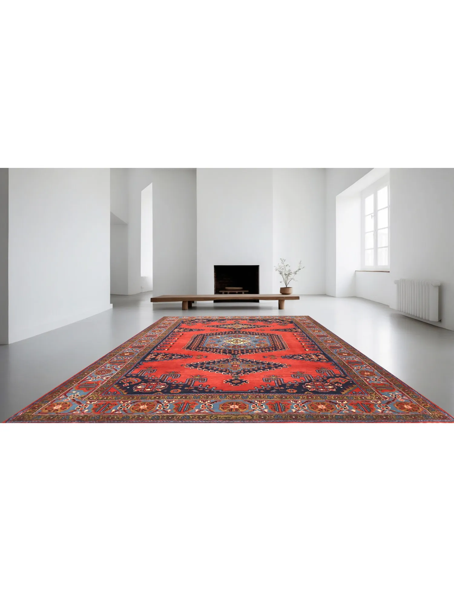 Vis  rød  322 x 200 cm