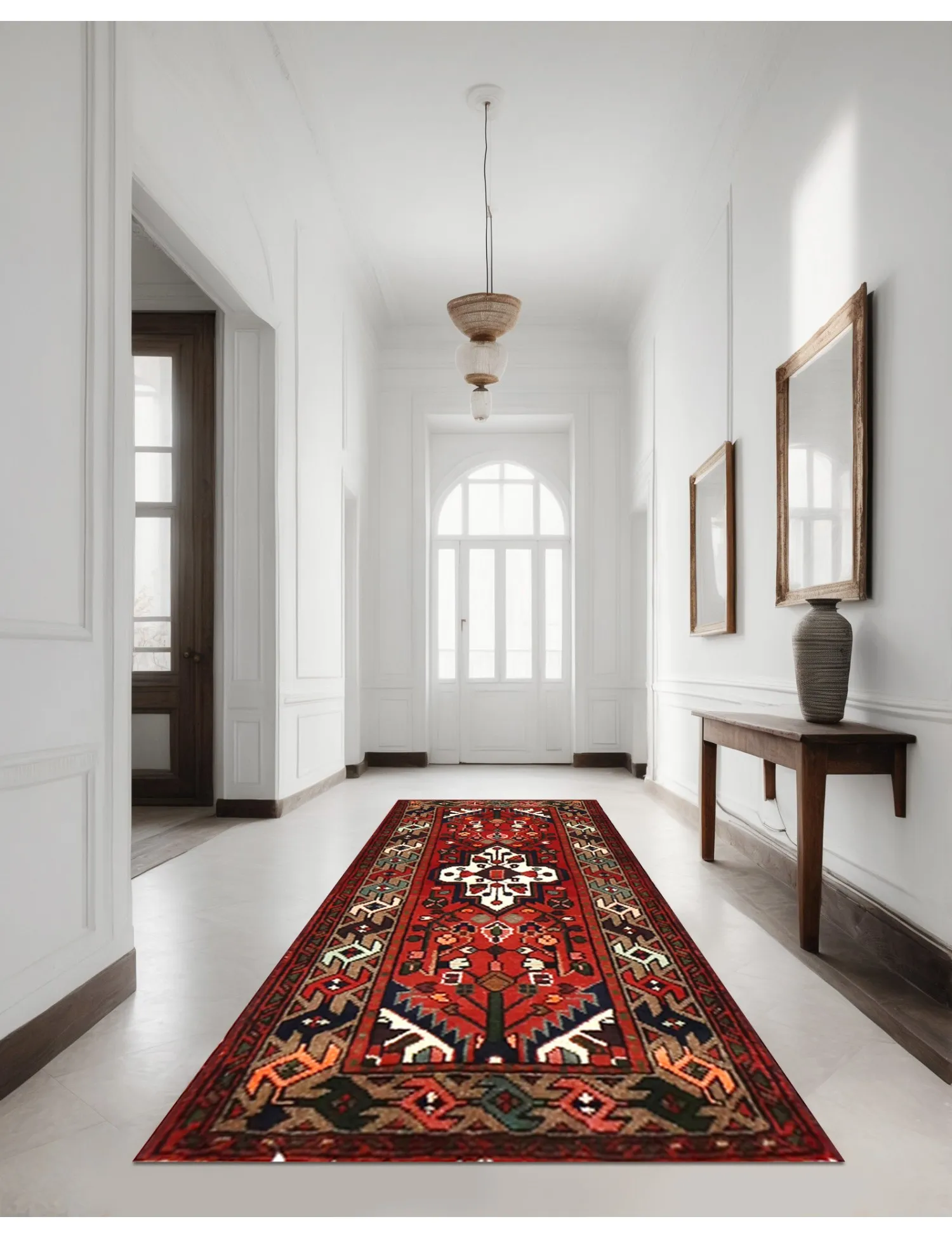 Hamadan  rouge  114 x 64 cm