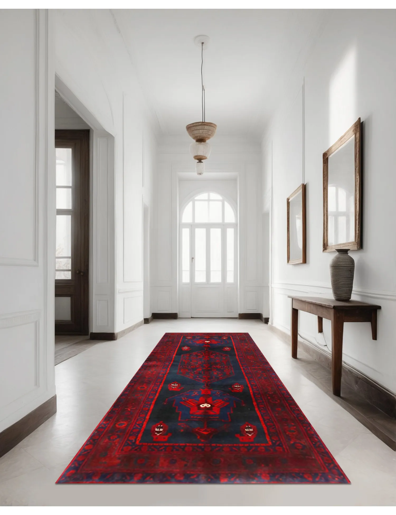 Hamadan  blue  255 x 178 cm