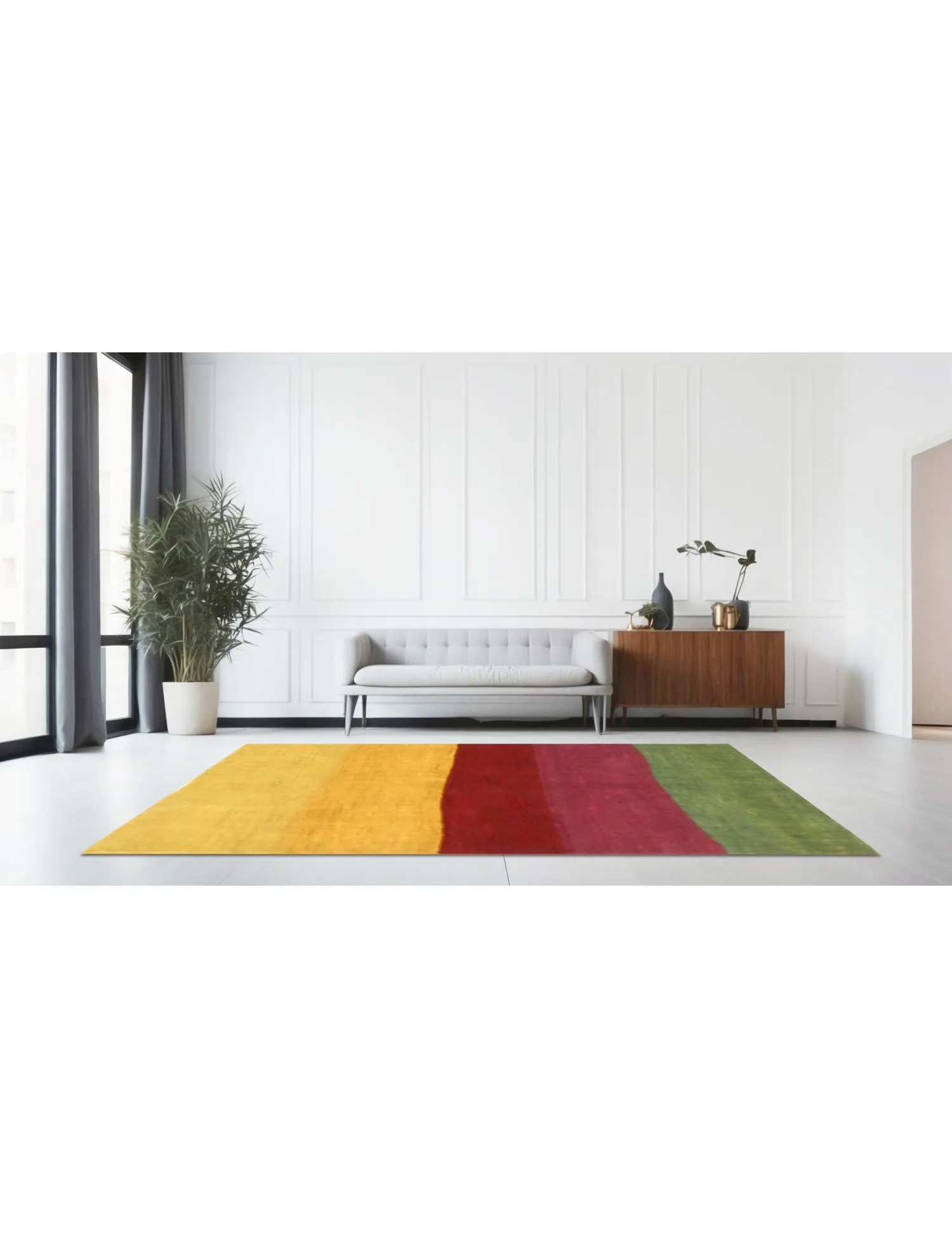 Persisk Gabbehr  multifarvet  184 x 152 cm