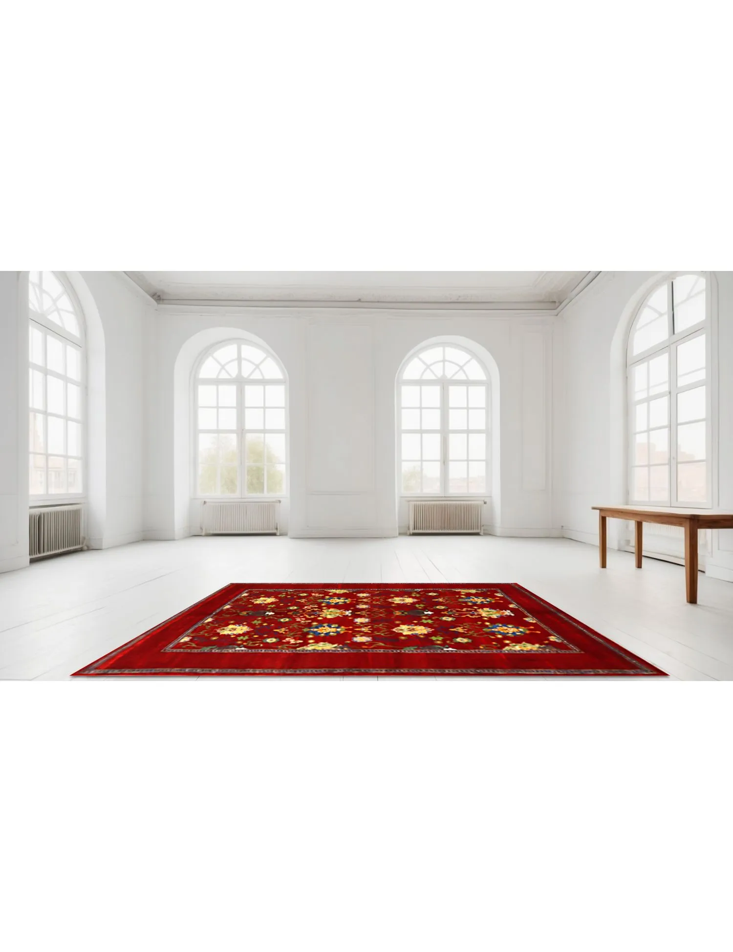 Persa Gabbeh  rojo  241 x 171 cm