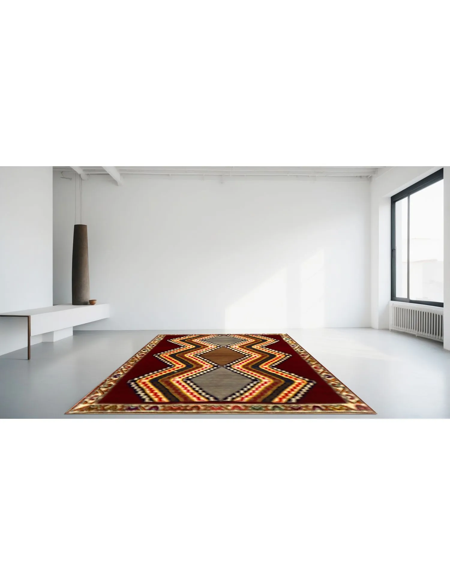 Persisk Gabbehr  multifarvet  130 x 86 cm