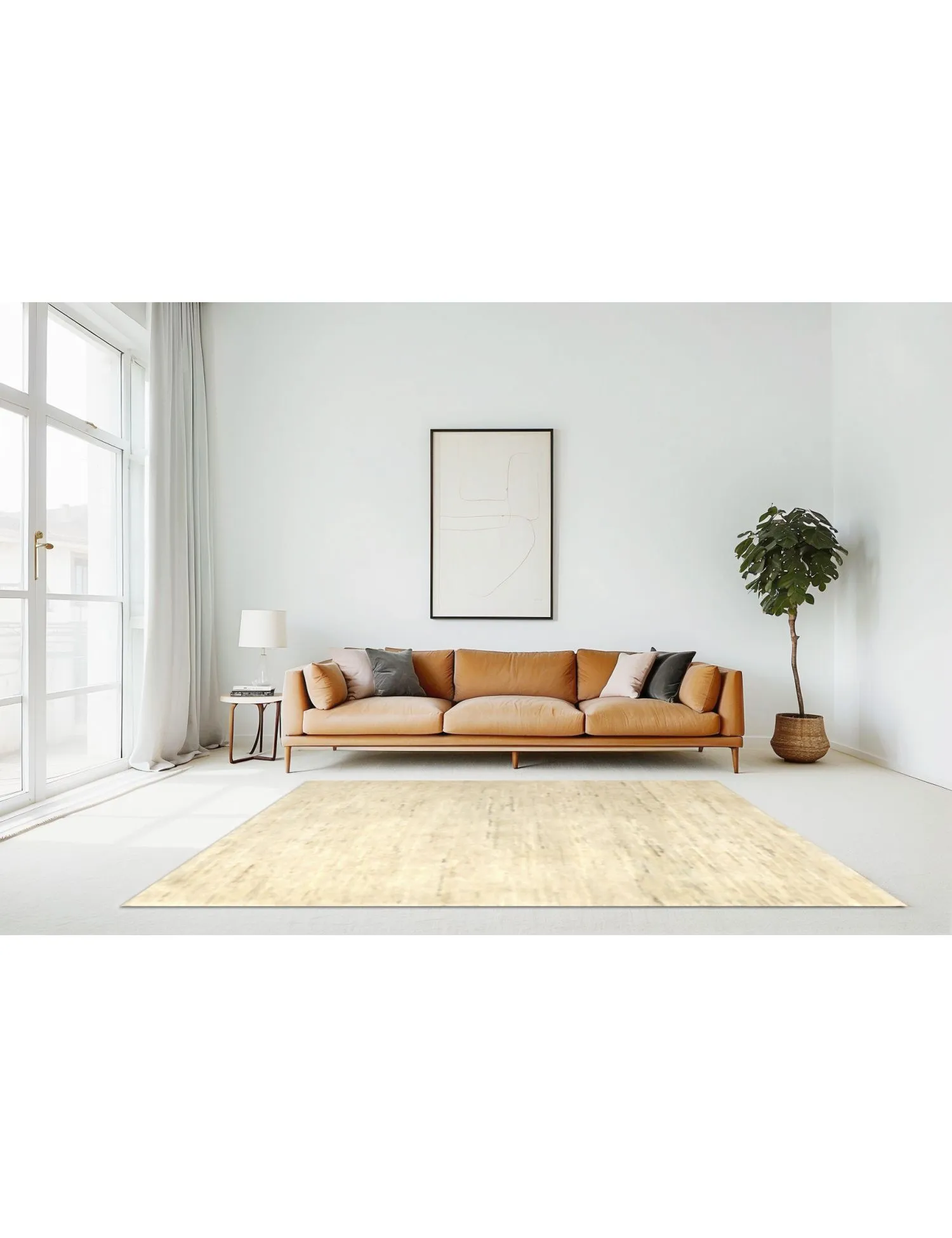 Gabbeh Persan  beige  200 x 142 cm