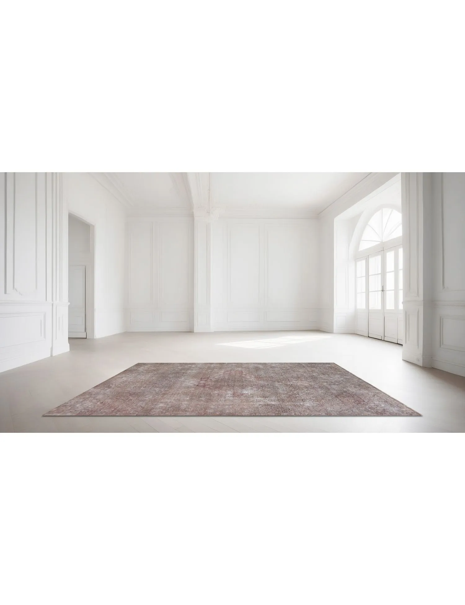 Persian Vintage Carpet  grey  233 x 150 cm