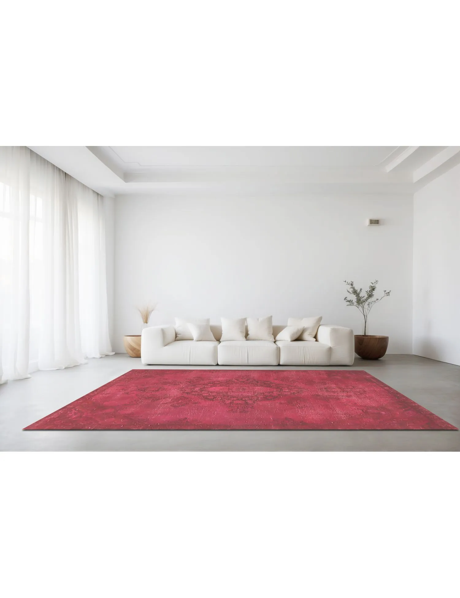 Tapis Persan vintage  violet  246 x 165 cm