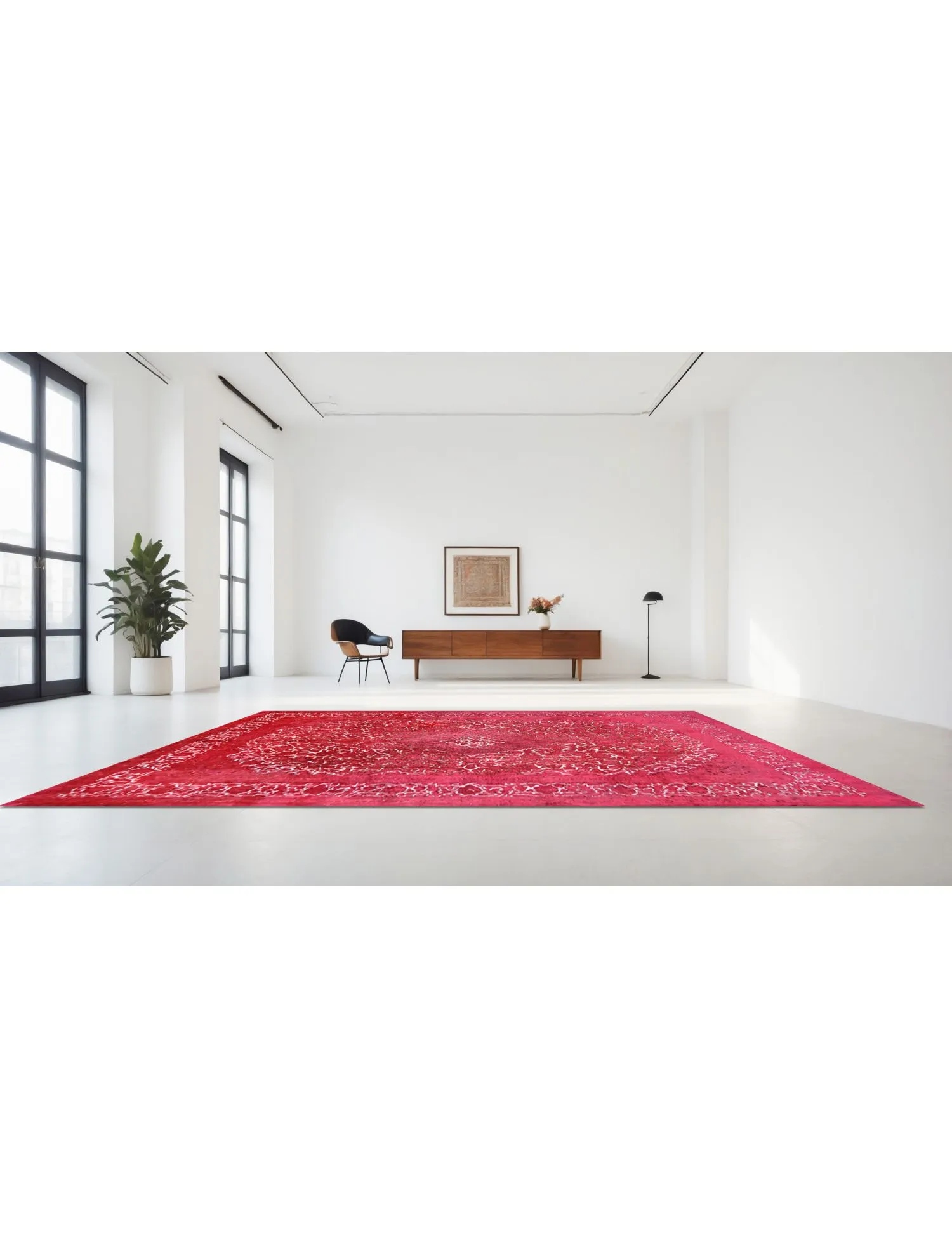 Tapis Persan vintage  violet  367 x 270 cm