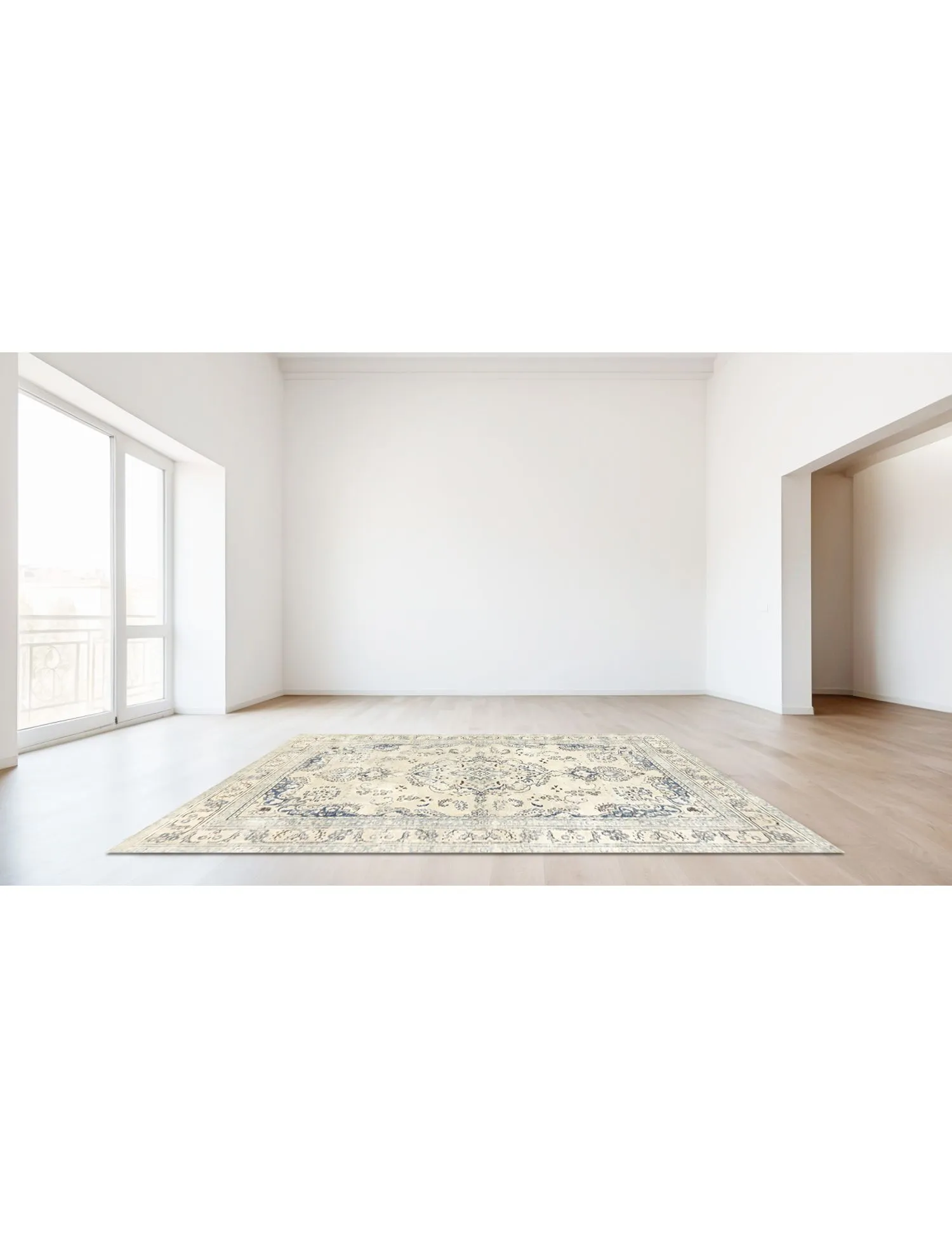Persian Vintage Carpet  beige   288 x 190 cm