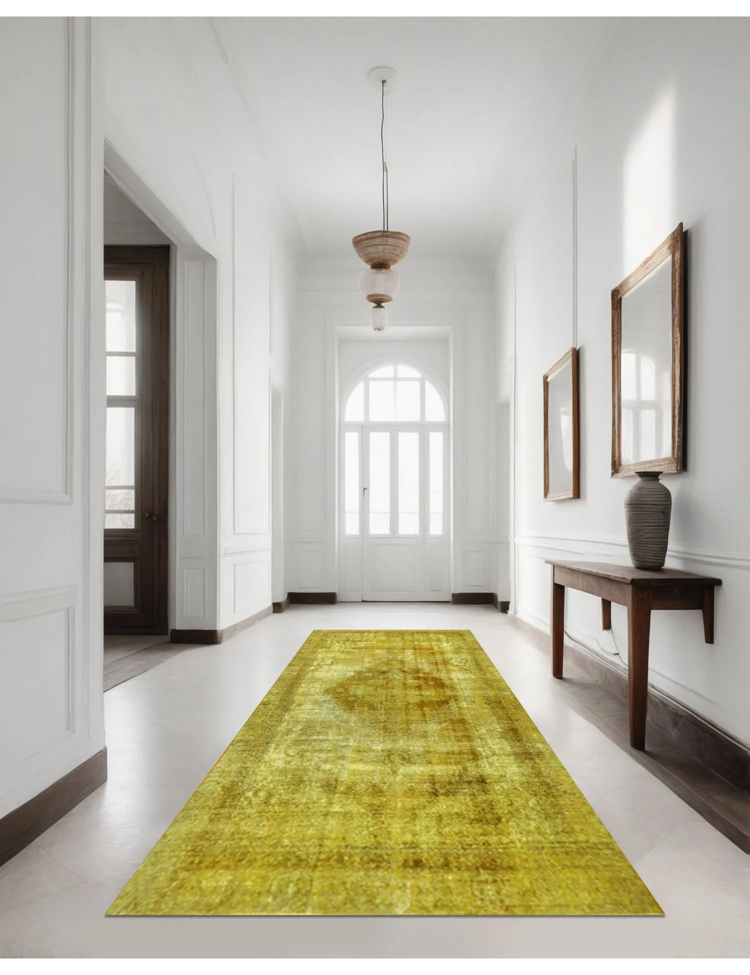 Vintage Carpet  yellow   456 x 260 cm