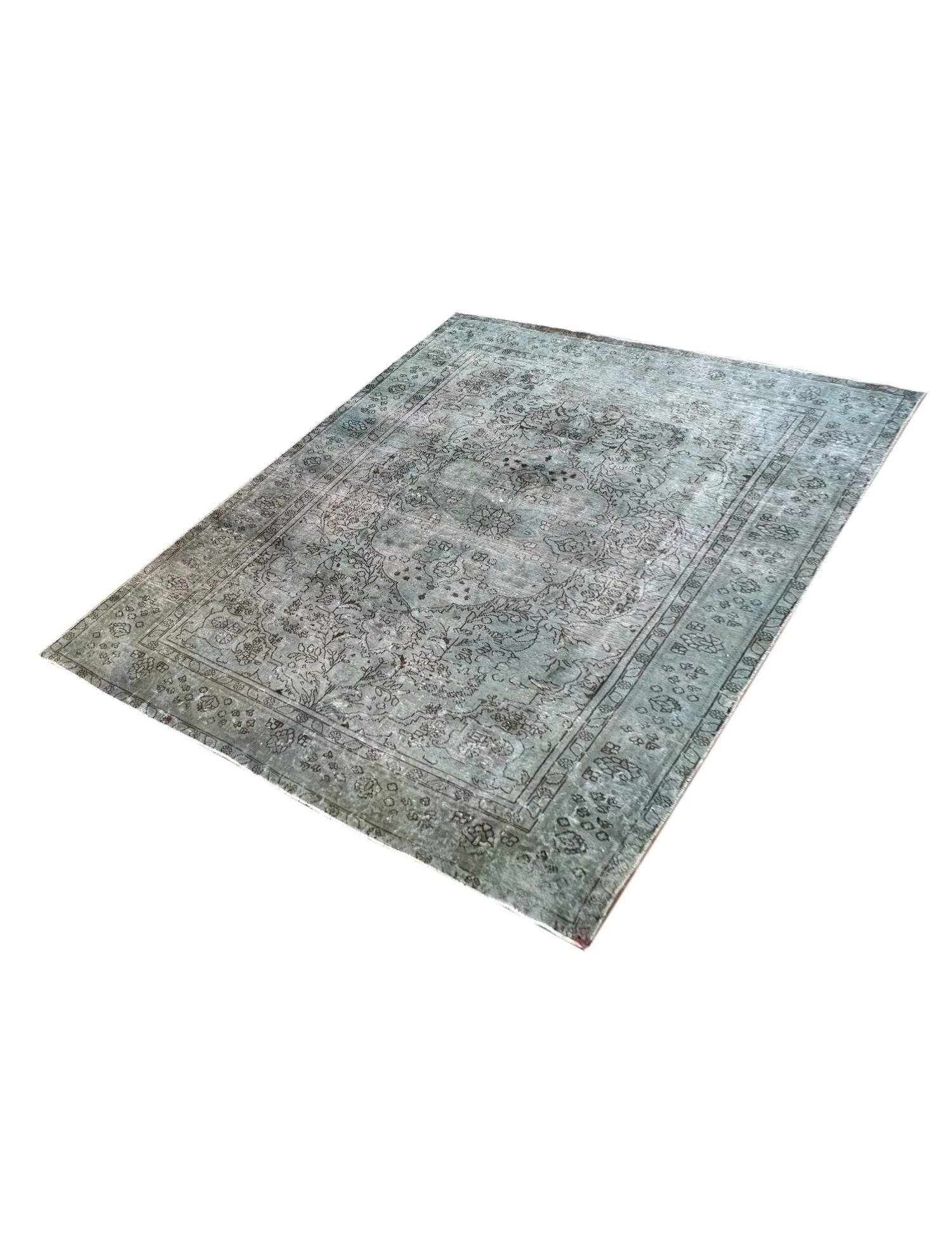 Persian Vintage Carpet  green   306 x 233 cm