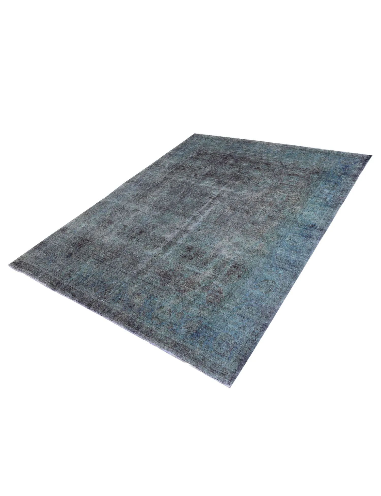 Vintage Teppich  blau  330 x 287 cm