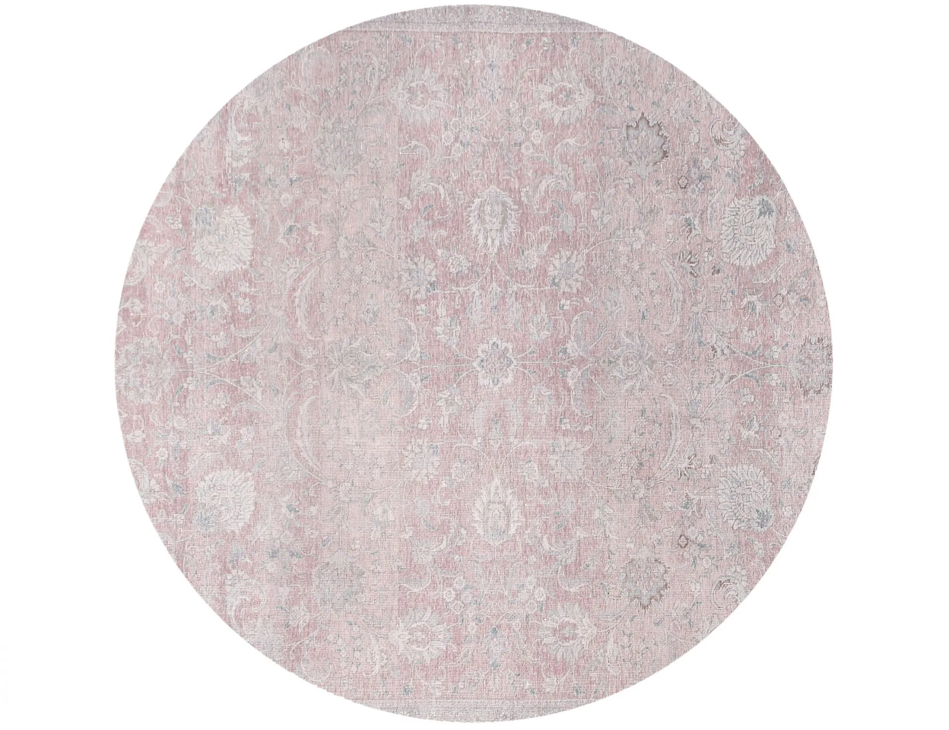 Persisk vintage matta  grå  216 x 216 cm