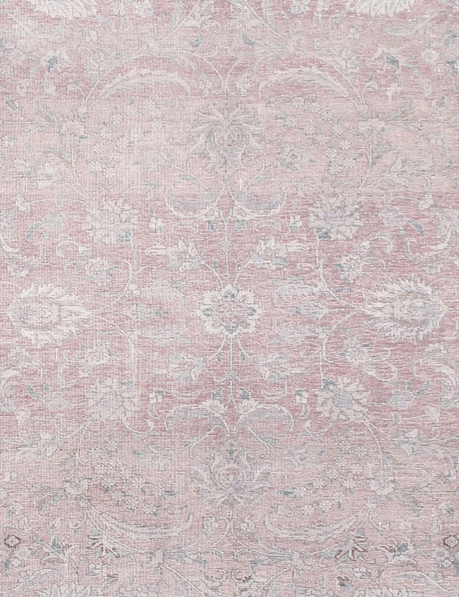 Persisk vintage matta  grå  216 x 216 cm