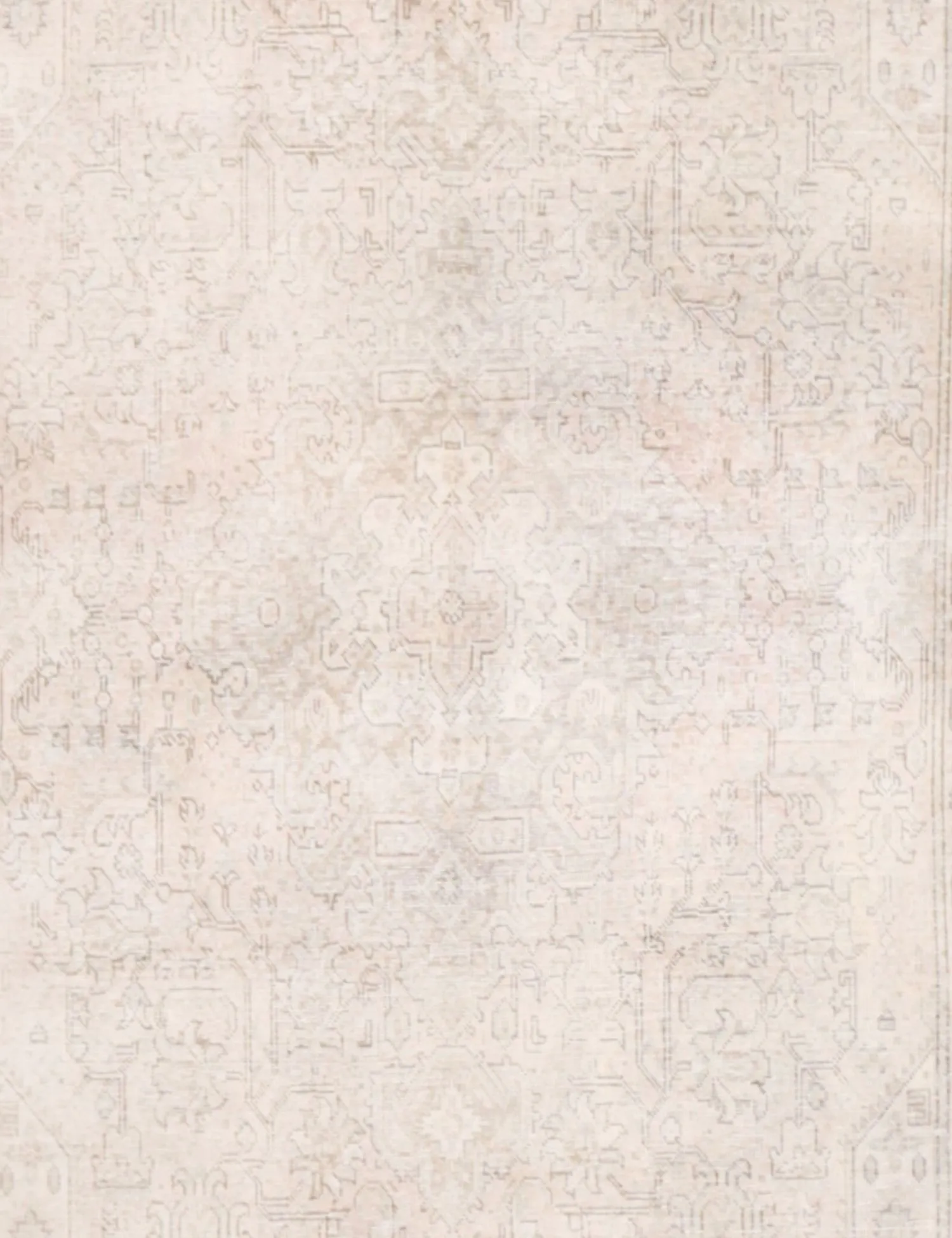 Persian Vintage Carpet  beige   235 x 140 cm