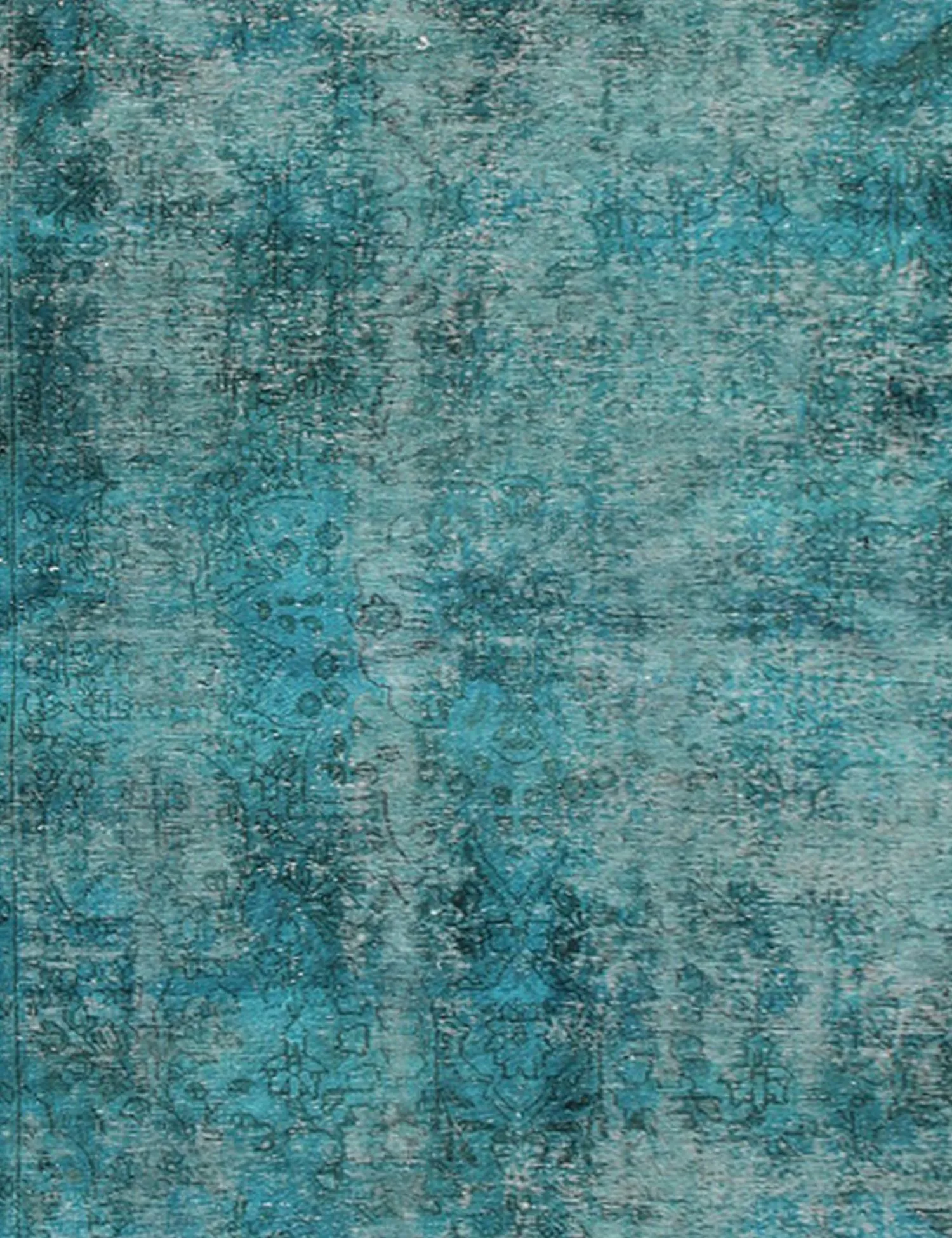 Persisk vintage matta  grön  310 x 210 cm