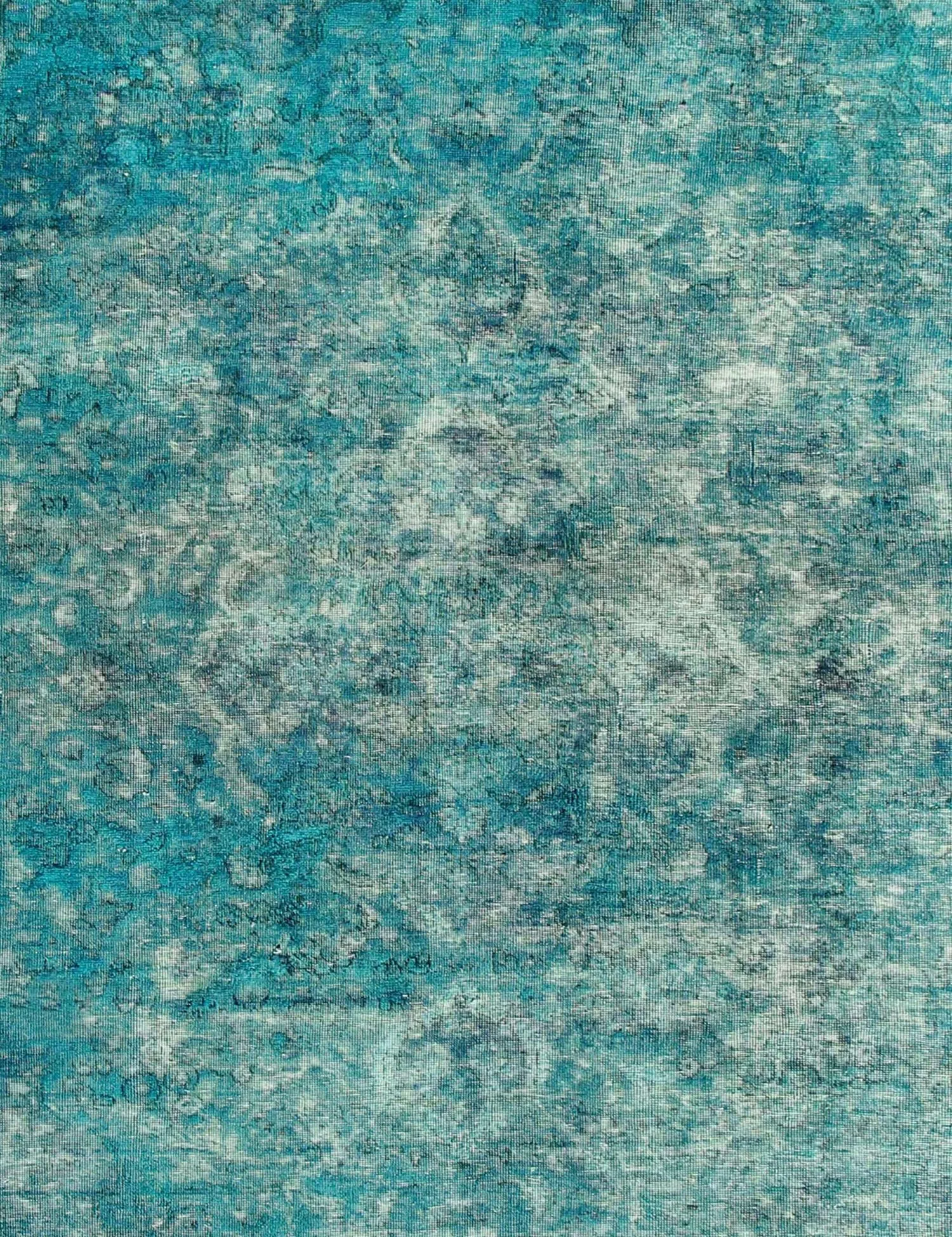 Persian Vintage Carpet  turkoise   274 x 184 cm