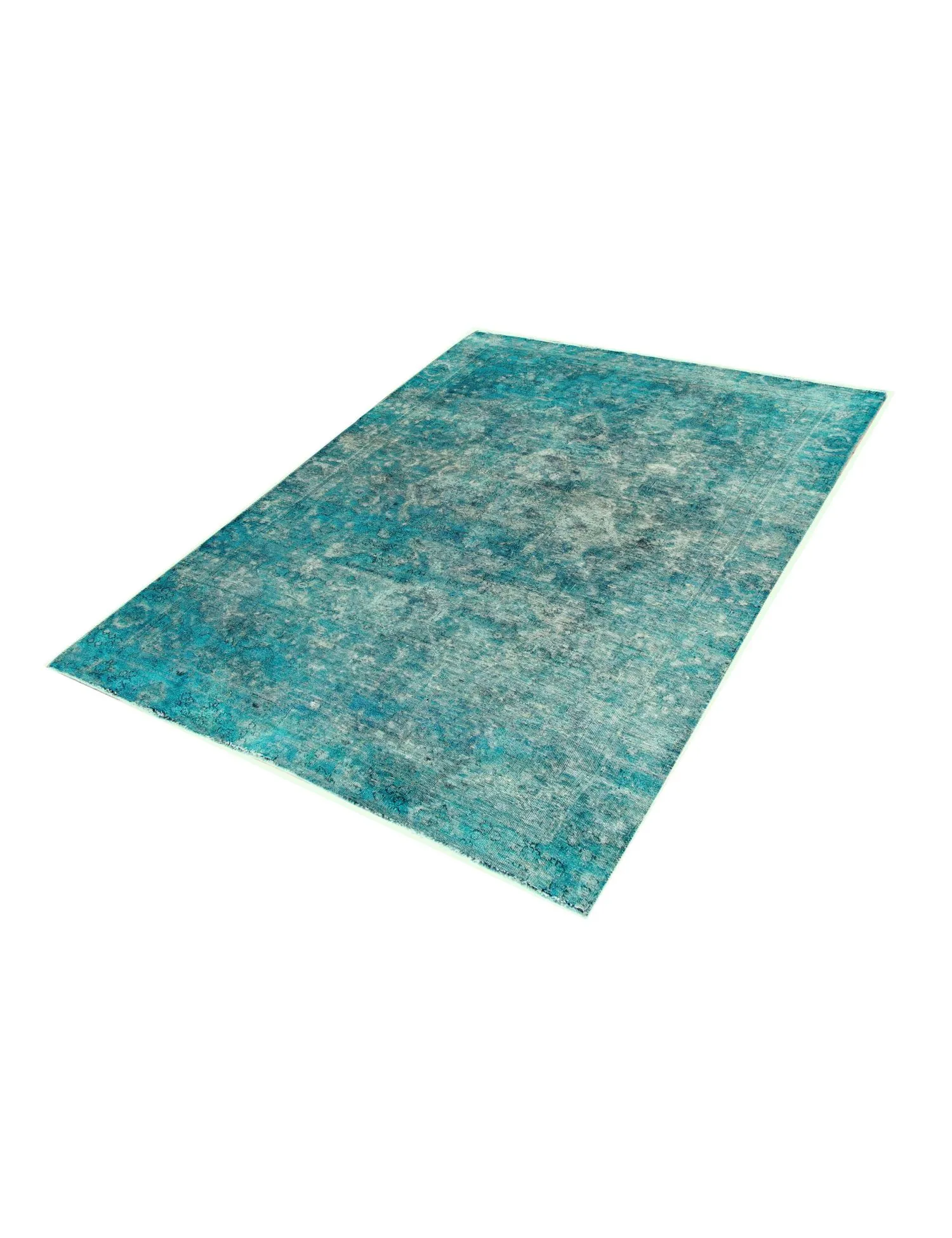 Persian Vintage Carpet  turkoise   274 x 184 cm