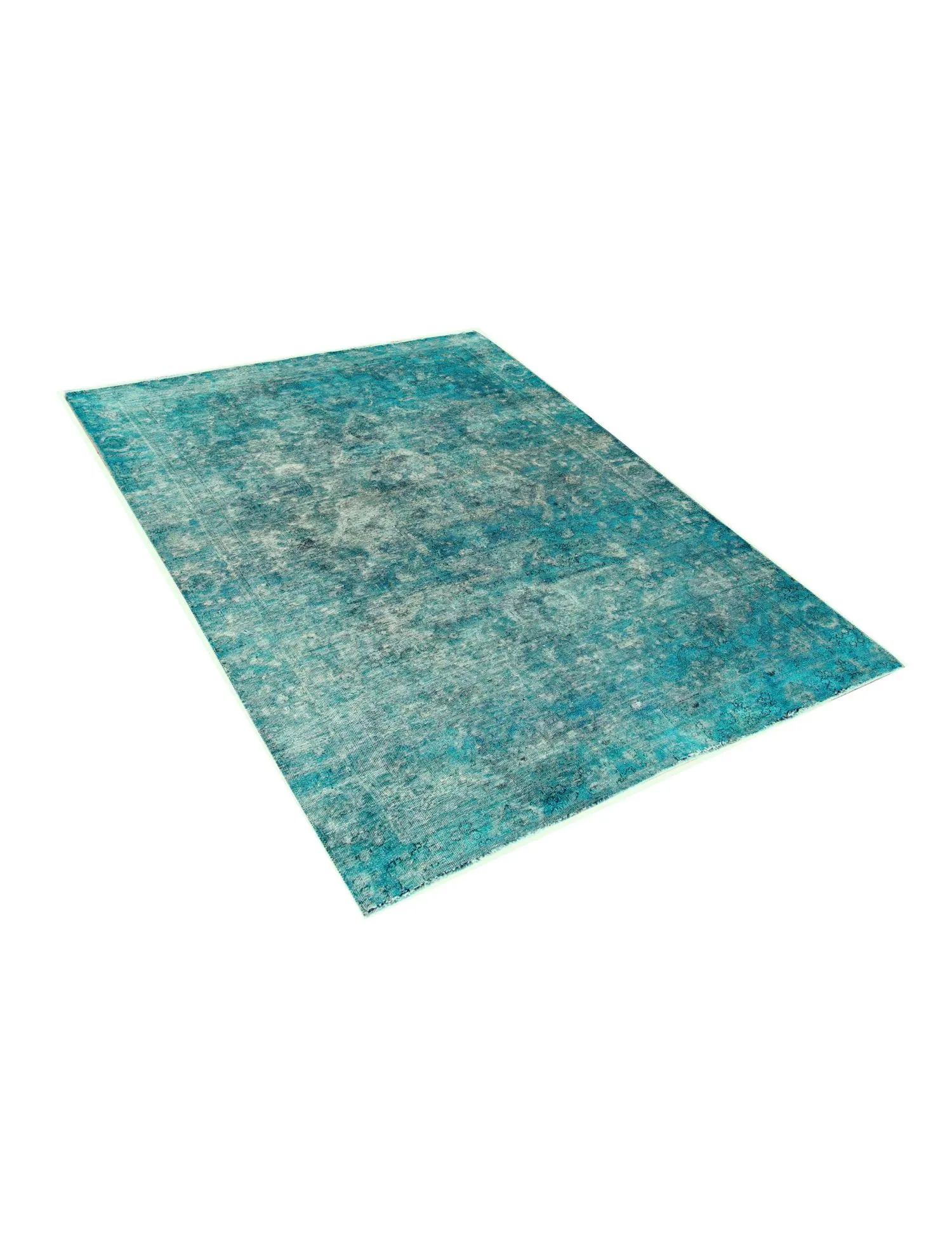 Persian Vintage Carpet  turkoise   274 x 184 cm
