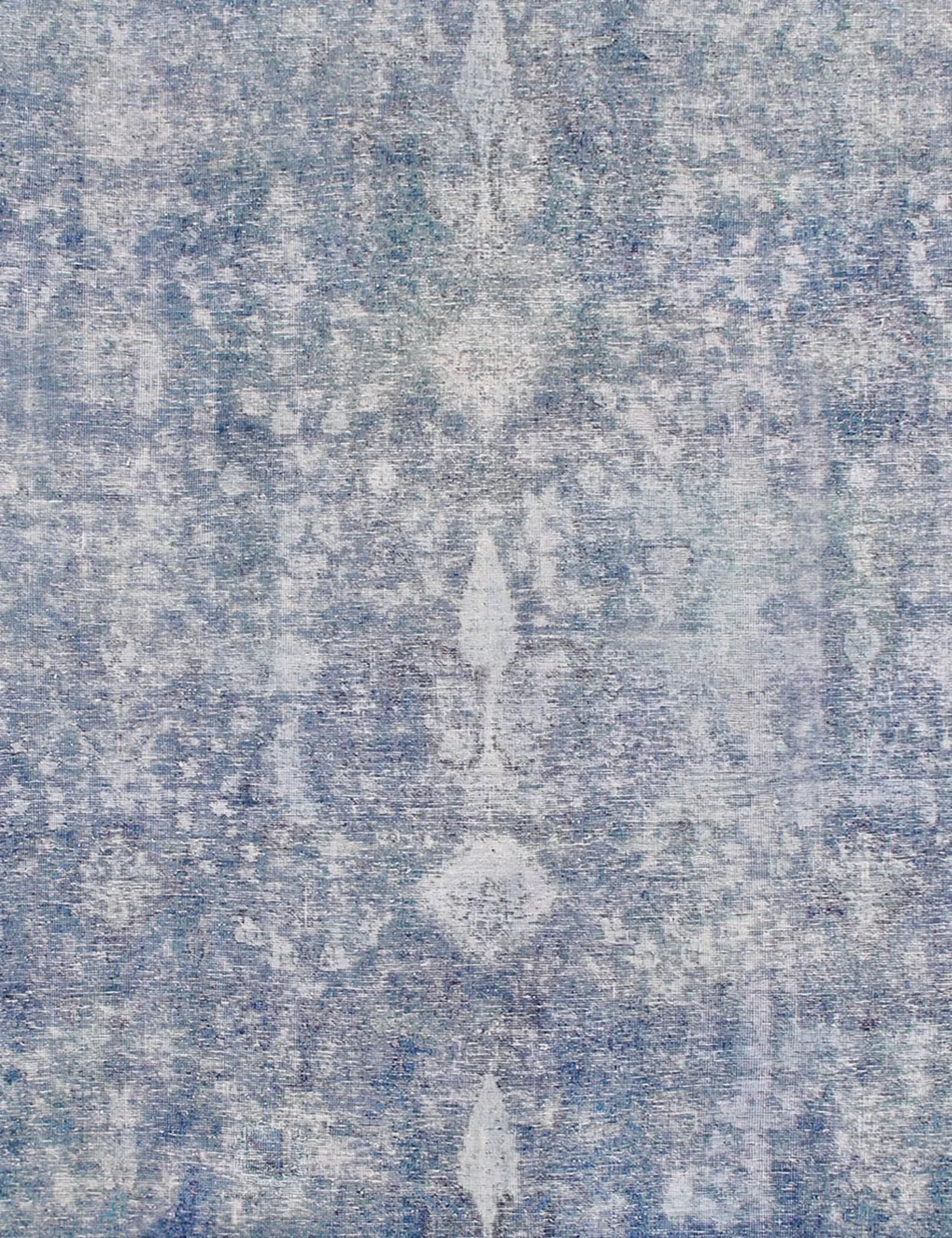 Persian vintage carpet  blue  357 x 270 cm