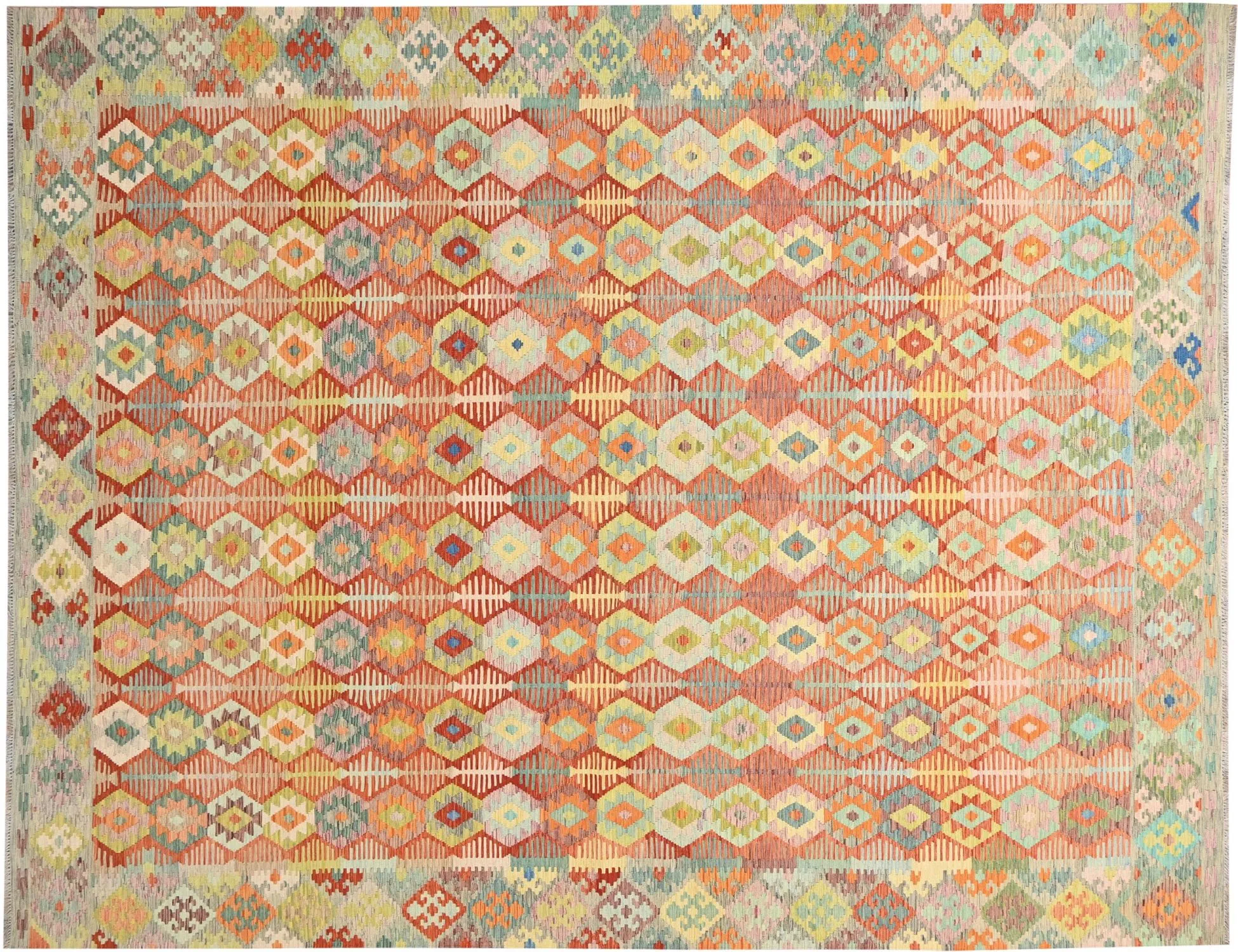 Kelim  monivärinen  485 x 306 cm