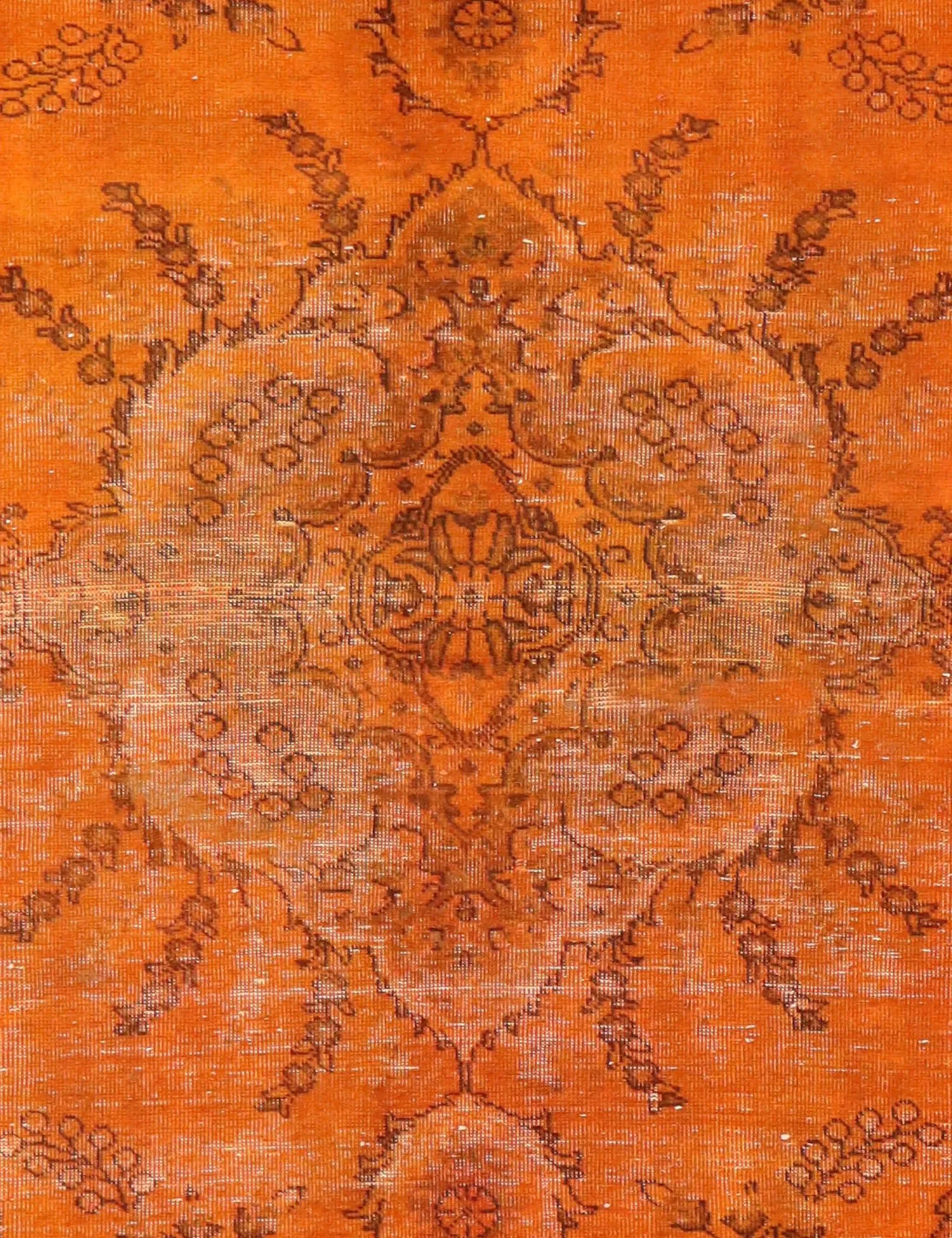Persian Vintage Carpet  orange   206 x 133 cm