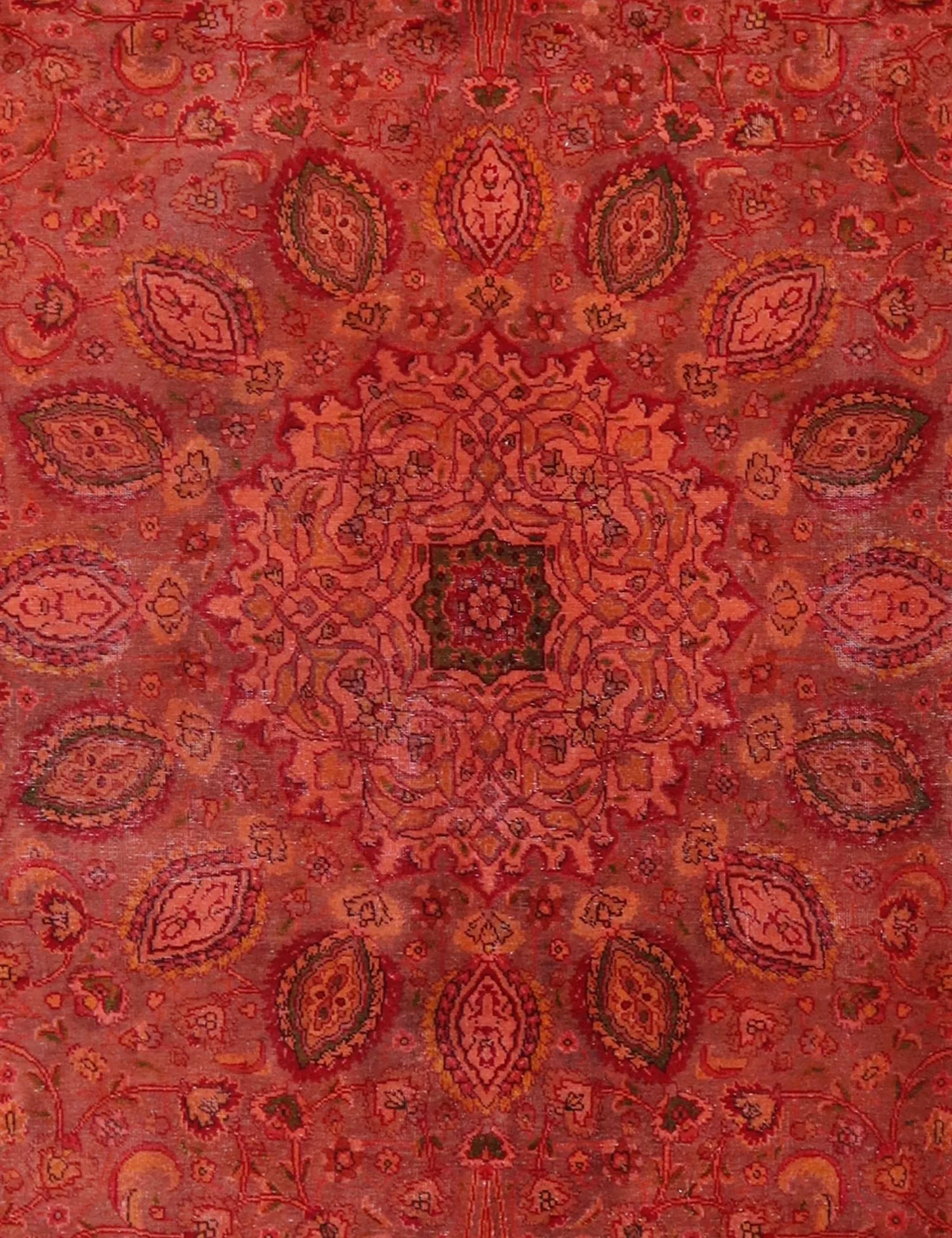 Persisk vintage matta  röda  365 x 262 cm