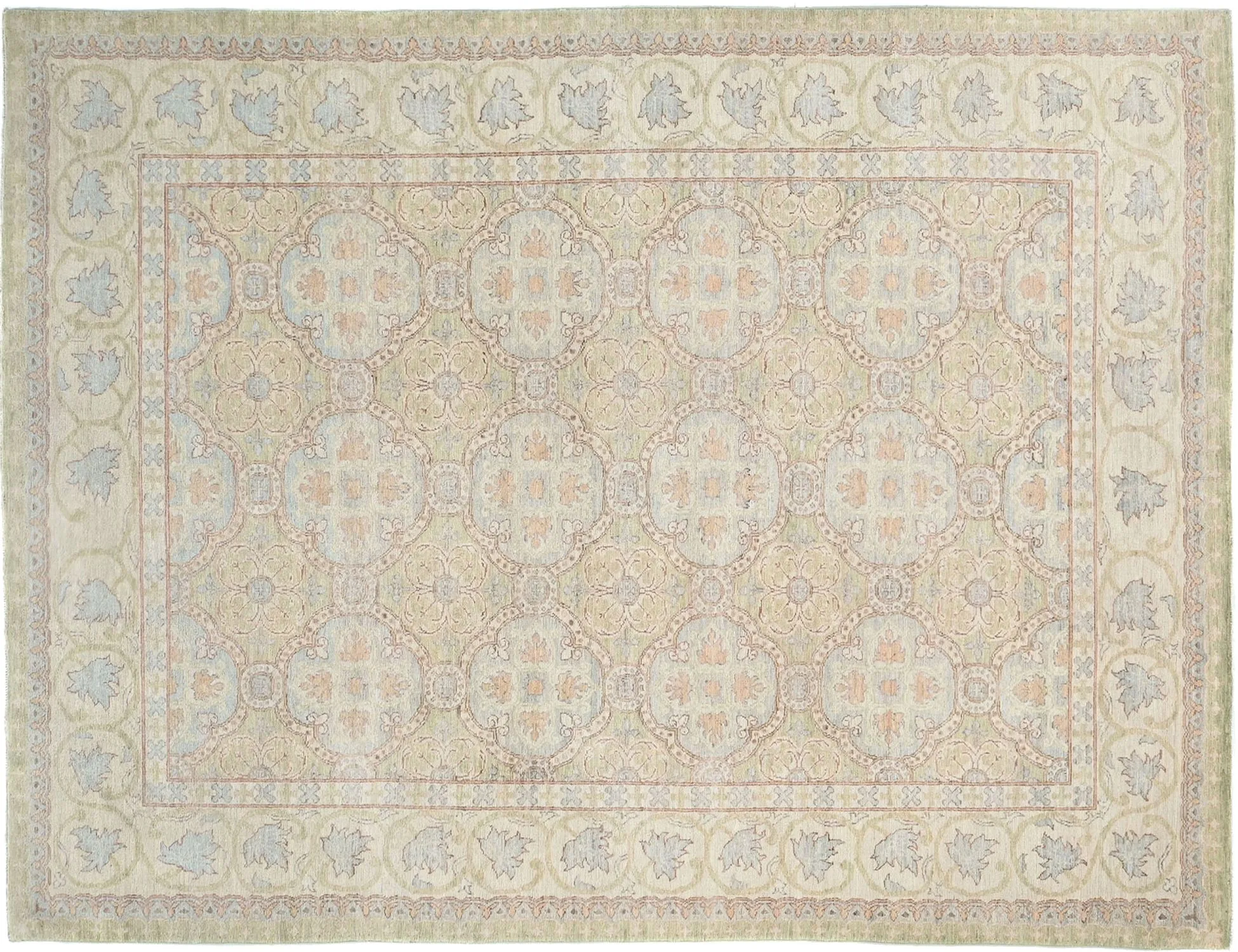 Alfombra Chobi  beige  275 x 181 cm