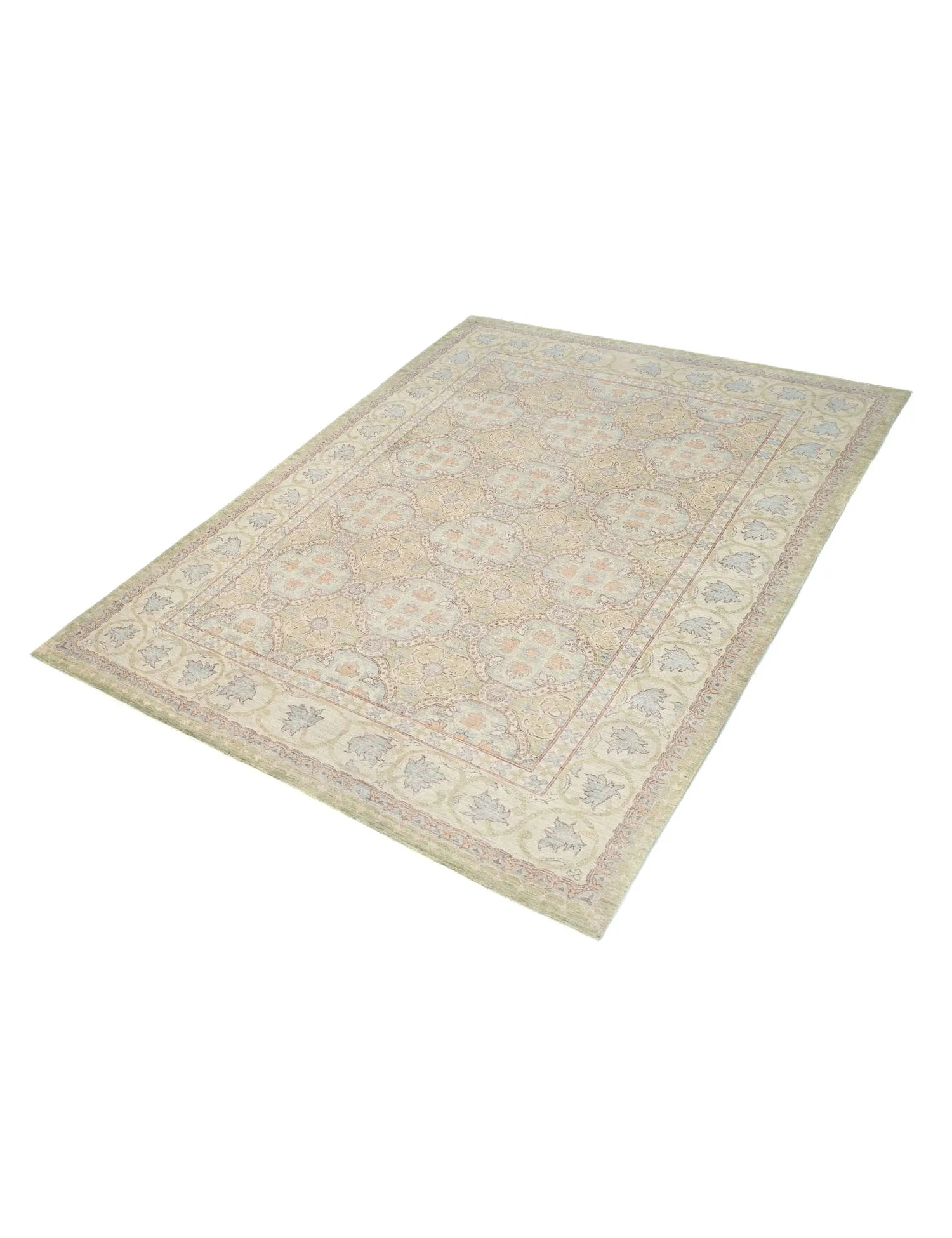 Alfombra Chobi  beige  275 x 181 cm
