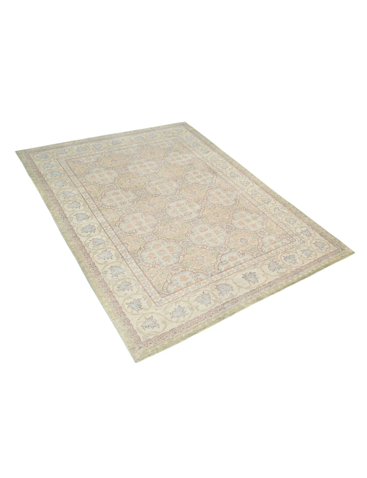 Alfombra Chobi  beige  275 x 181 cm
