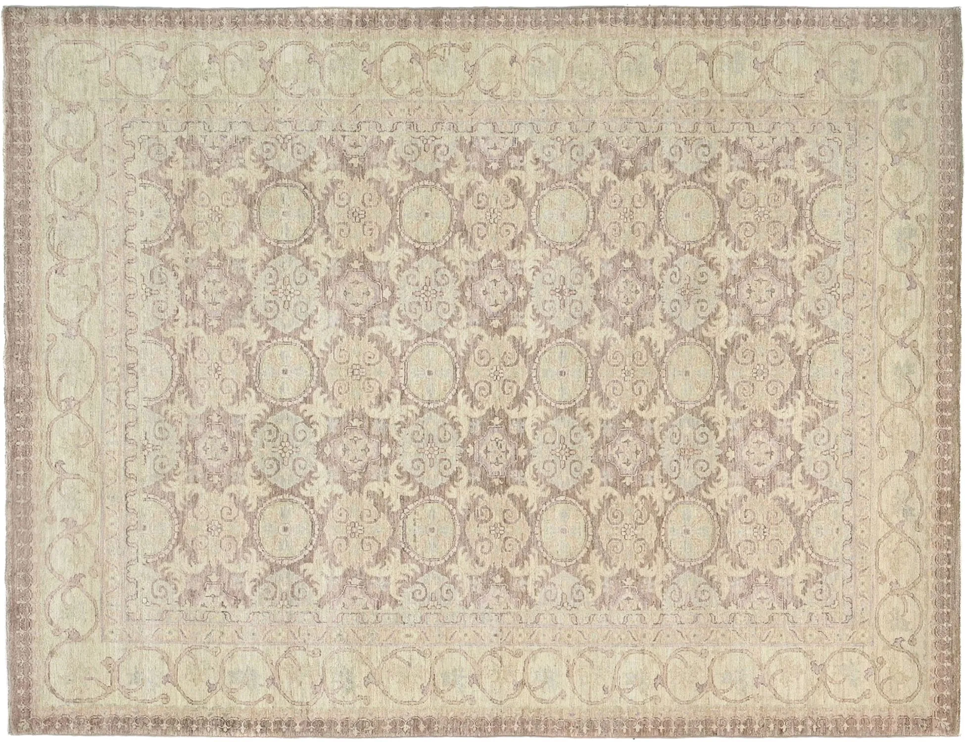 Chobi tæppe  brun  257 x 191 cm