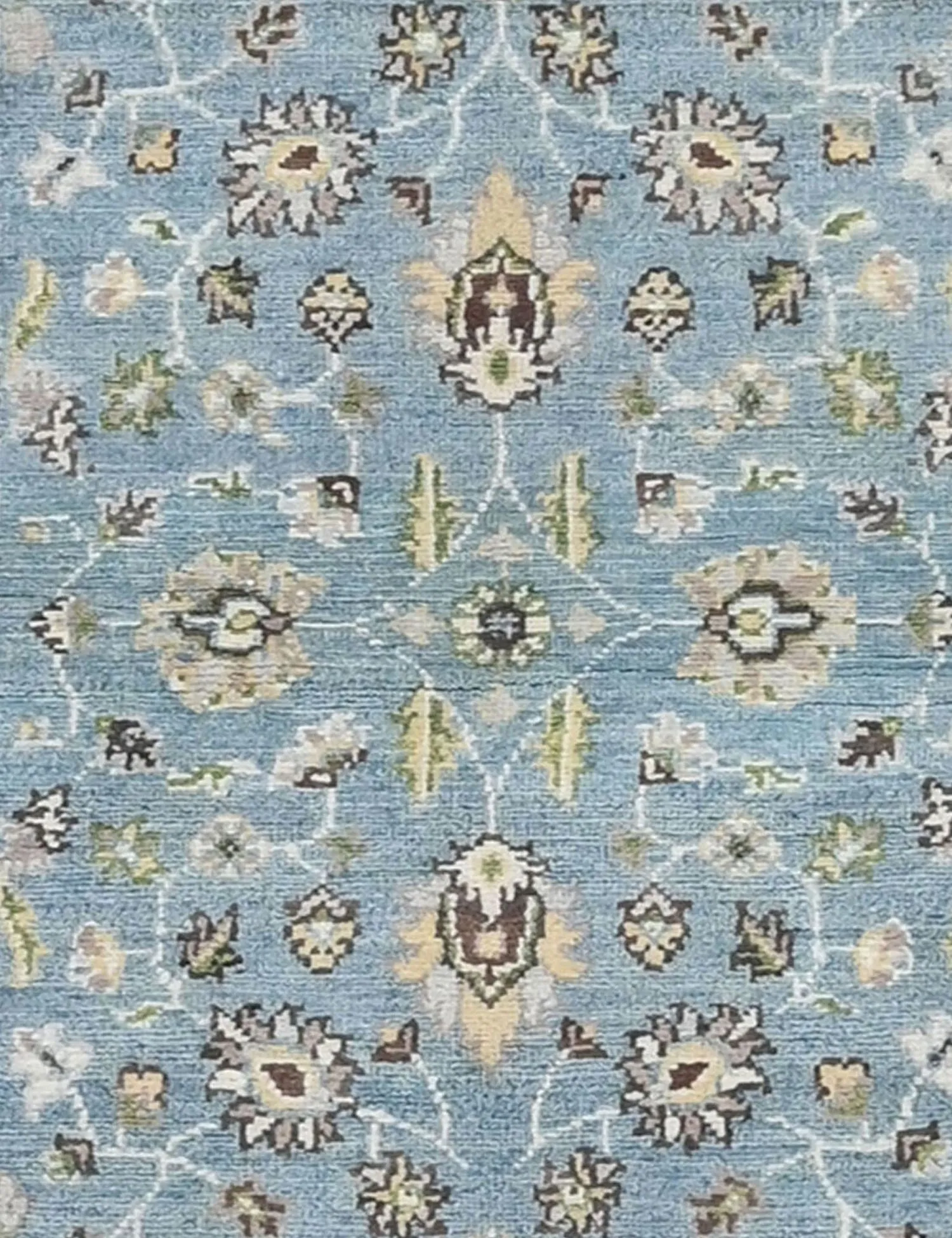 Alfombra Chobi  azul  122 x 84 cm