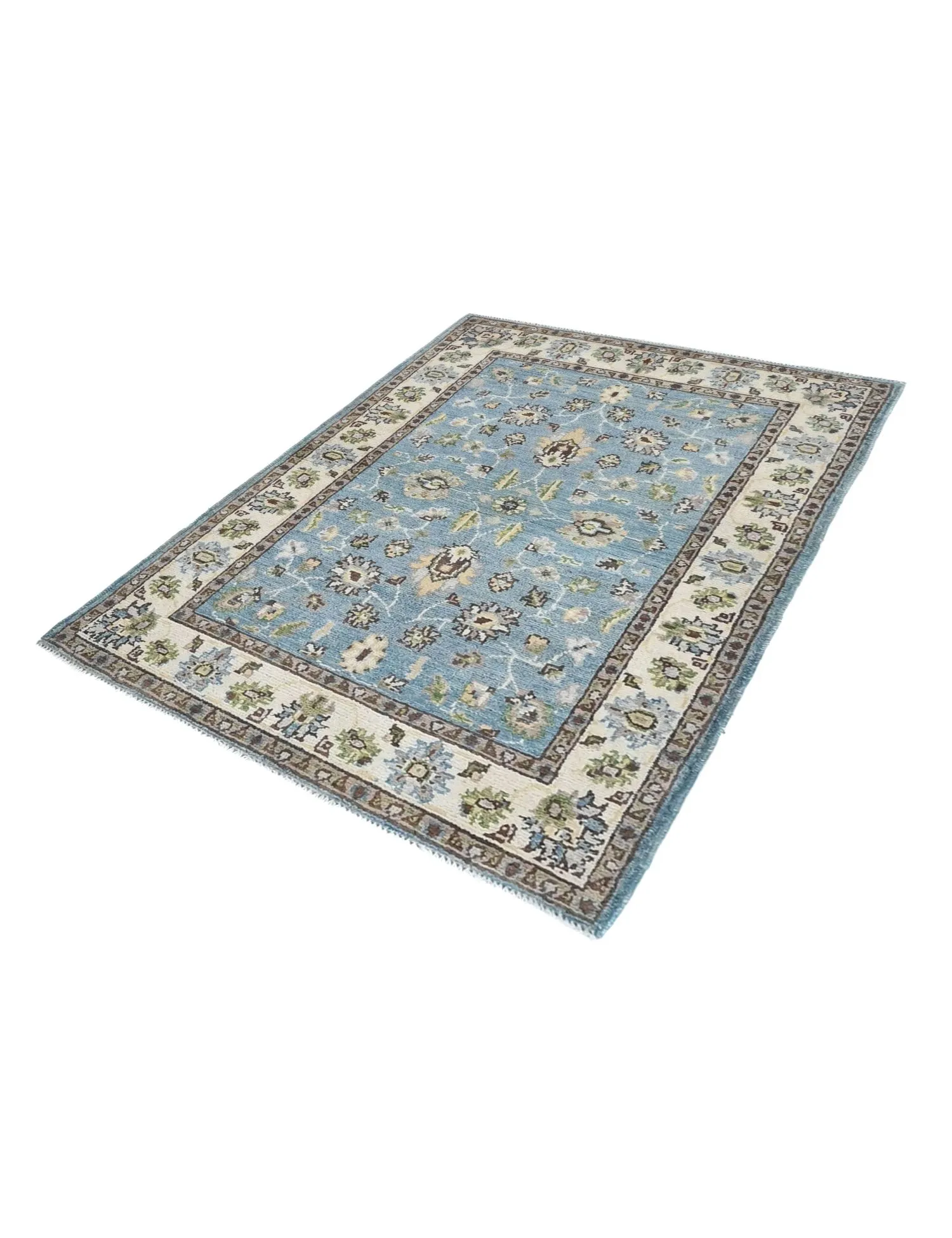 Alfombra Chobi  azul  122 x 84 cm