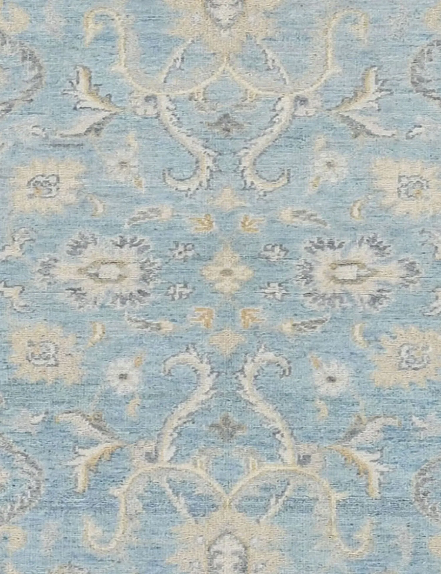 Alfombra Chobi  azul  150 x 94 cm