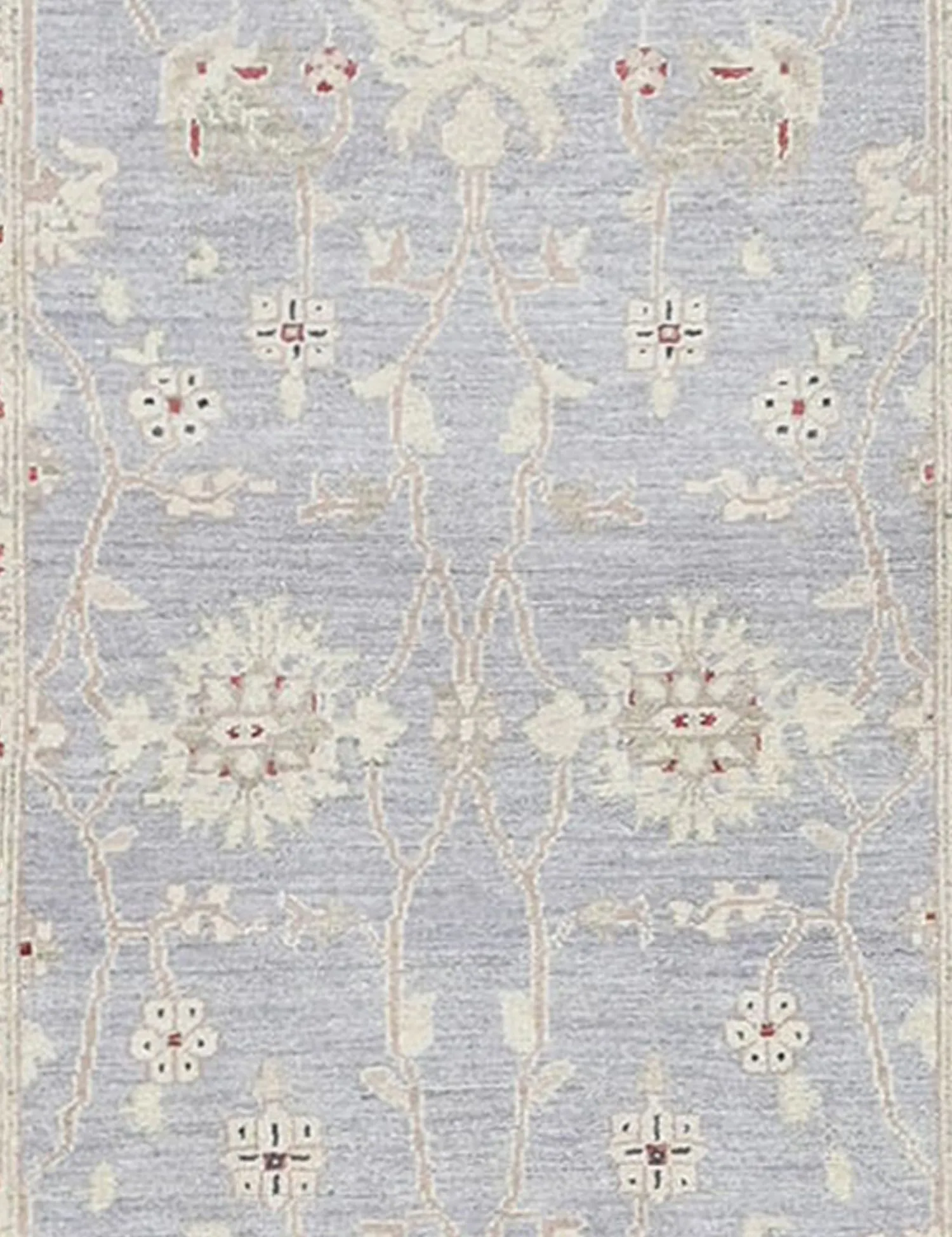 Chobi tæppe  blå  311 x 83 cm