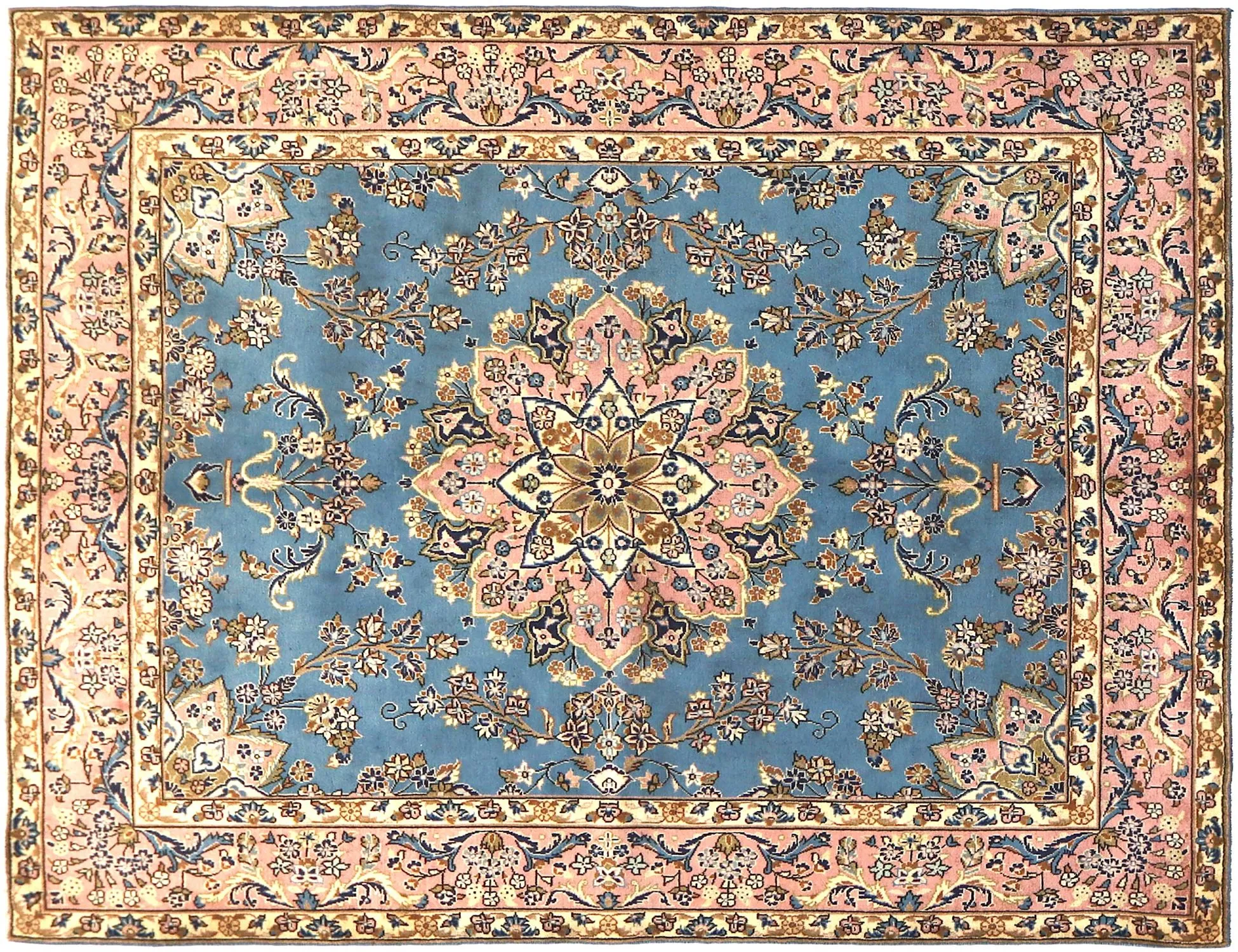 Persisk matta  blå  245 x 200 cm