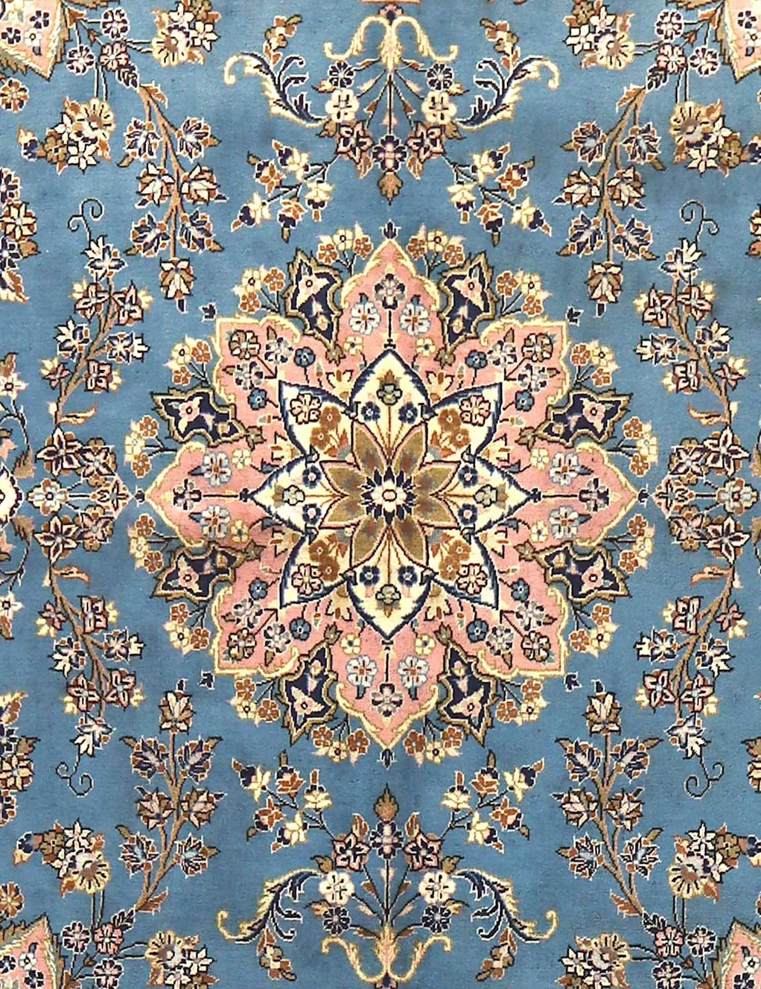 Persisk matta  blå  245 x 200 cm