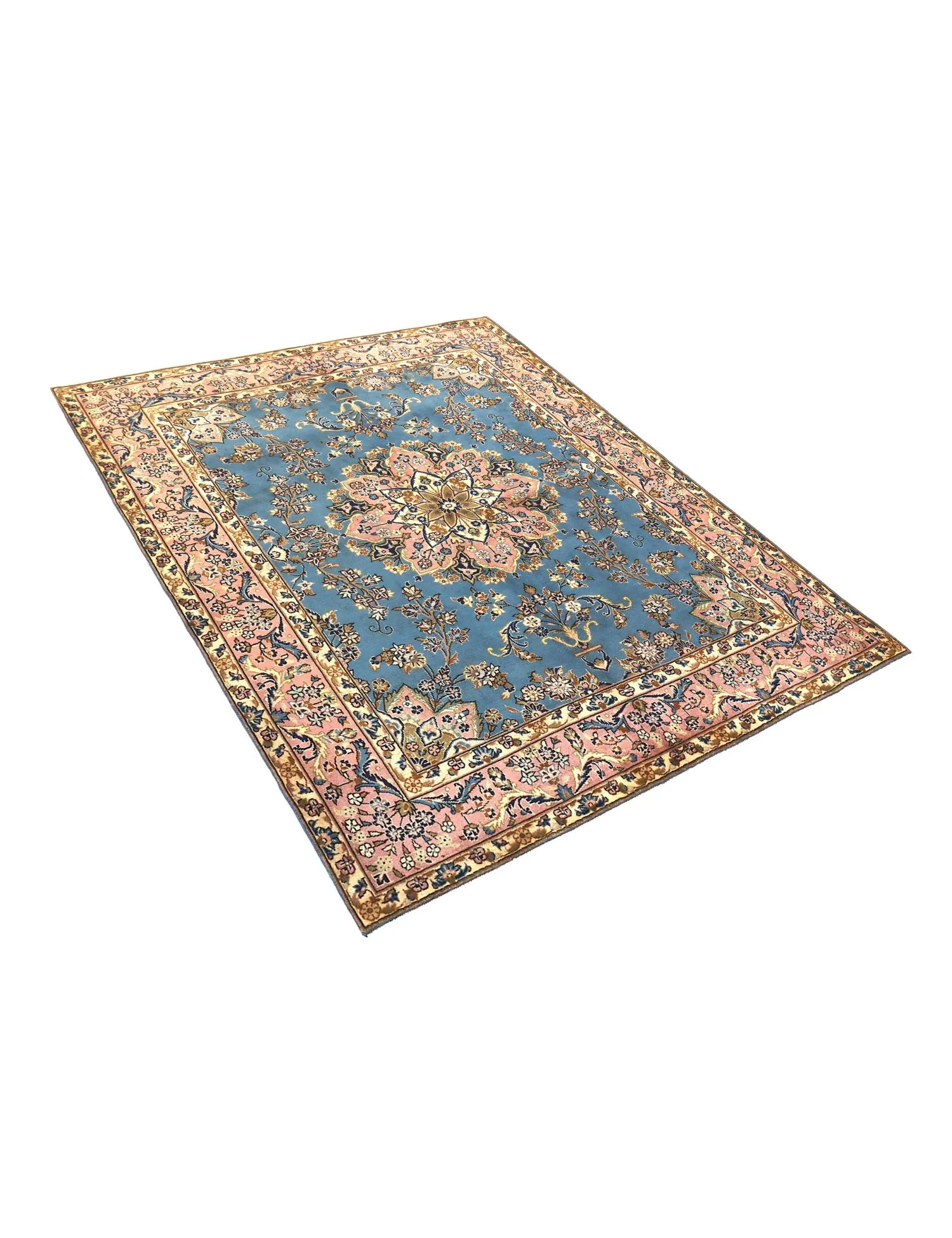 Persisk matta  blå  245 x 200 cm