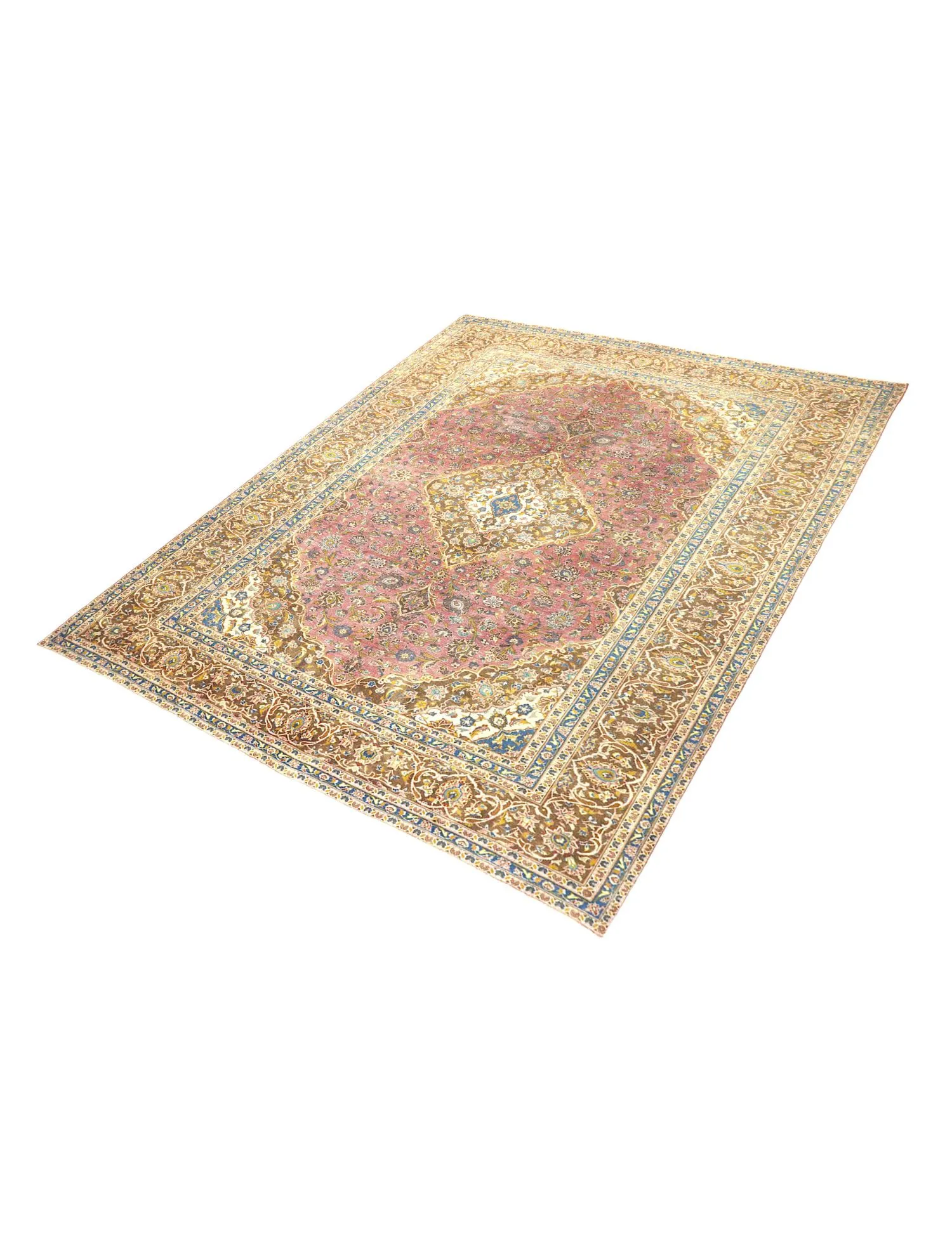 Persisk vintage matta  beige  384 x 285 cm