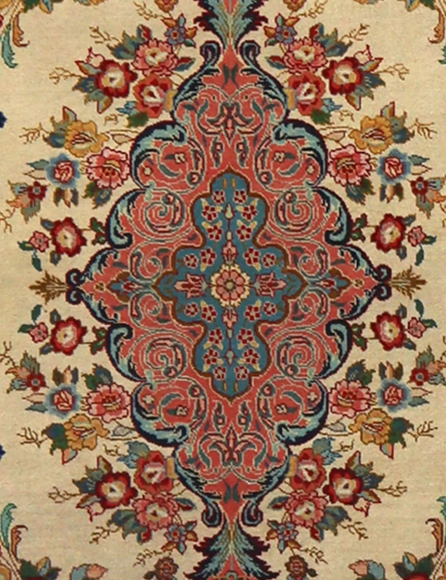 Persisk matta  beige  188 x 140 cm