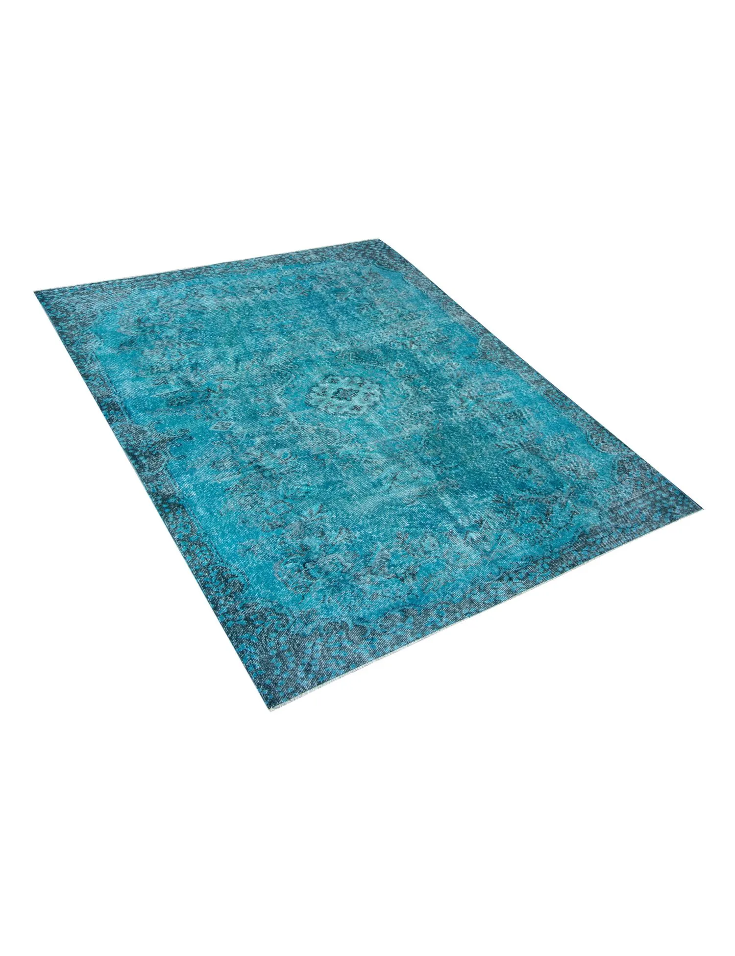 Tapis vintage  turquoise  291 x 168 cm